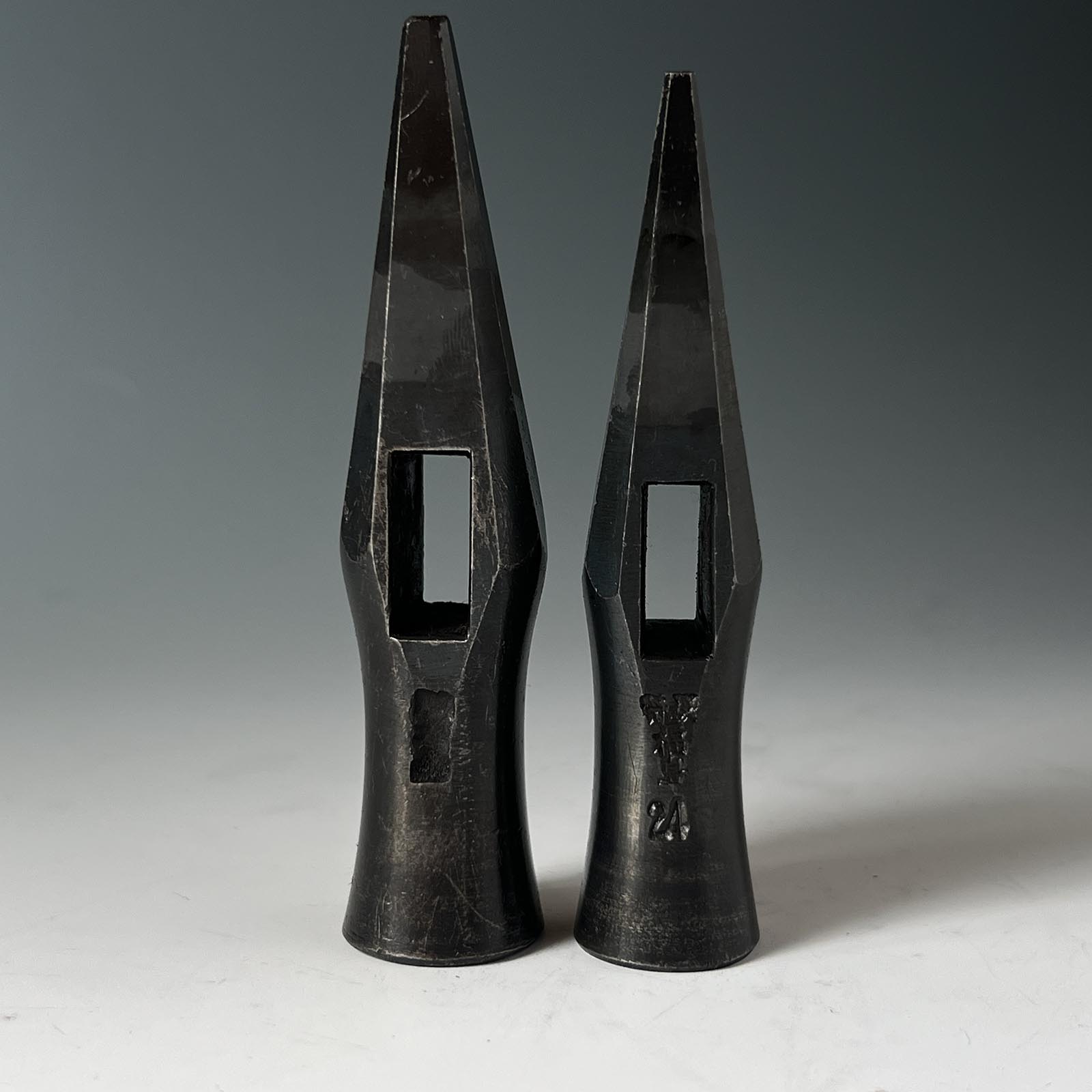 Specially made High precision Fukushima Katakuchi Blacksmith finish Hammers 特製 福島作 片口玄翁 黒仕上