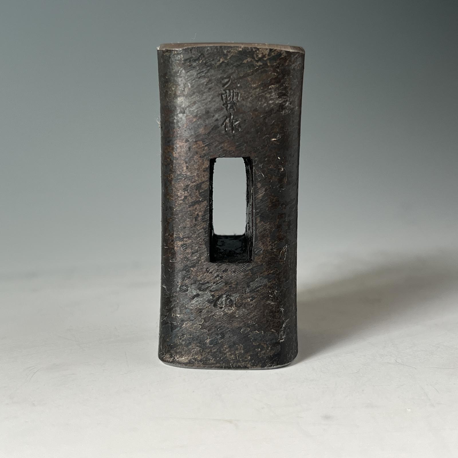 Tenun Square Daruma Hammers Hand-filed Blacksmith Finish 天雲作 四角 ダルマ玄翁 ヤスリ黒仕上