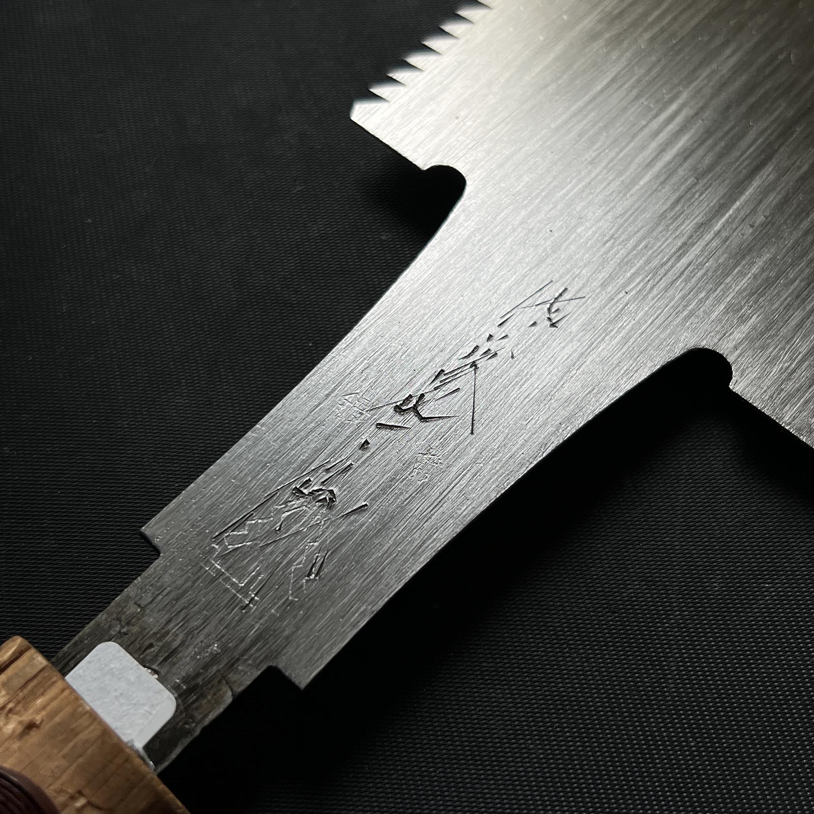 #51 Nagakatsu Double Edge (Ryoba) Saw with Eddy Type Handles For soft Wood 長勝鋸 両刃鋸 渦巻き柄 針葉材用 300mm