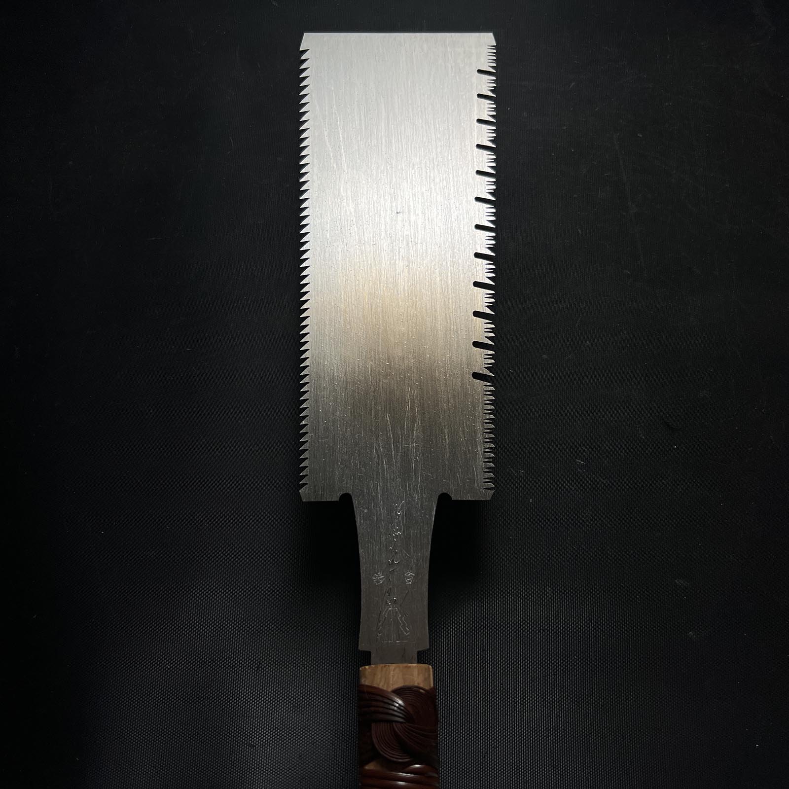 #50 Nagakatsu Double Edge (Ryoba) Saw with Eddy Type Handles For hard Wood 長勝鋸 両刃鋸 渦巻き柄 広葉材用 270mm