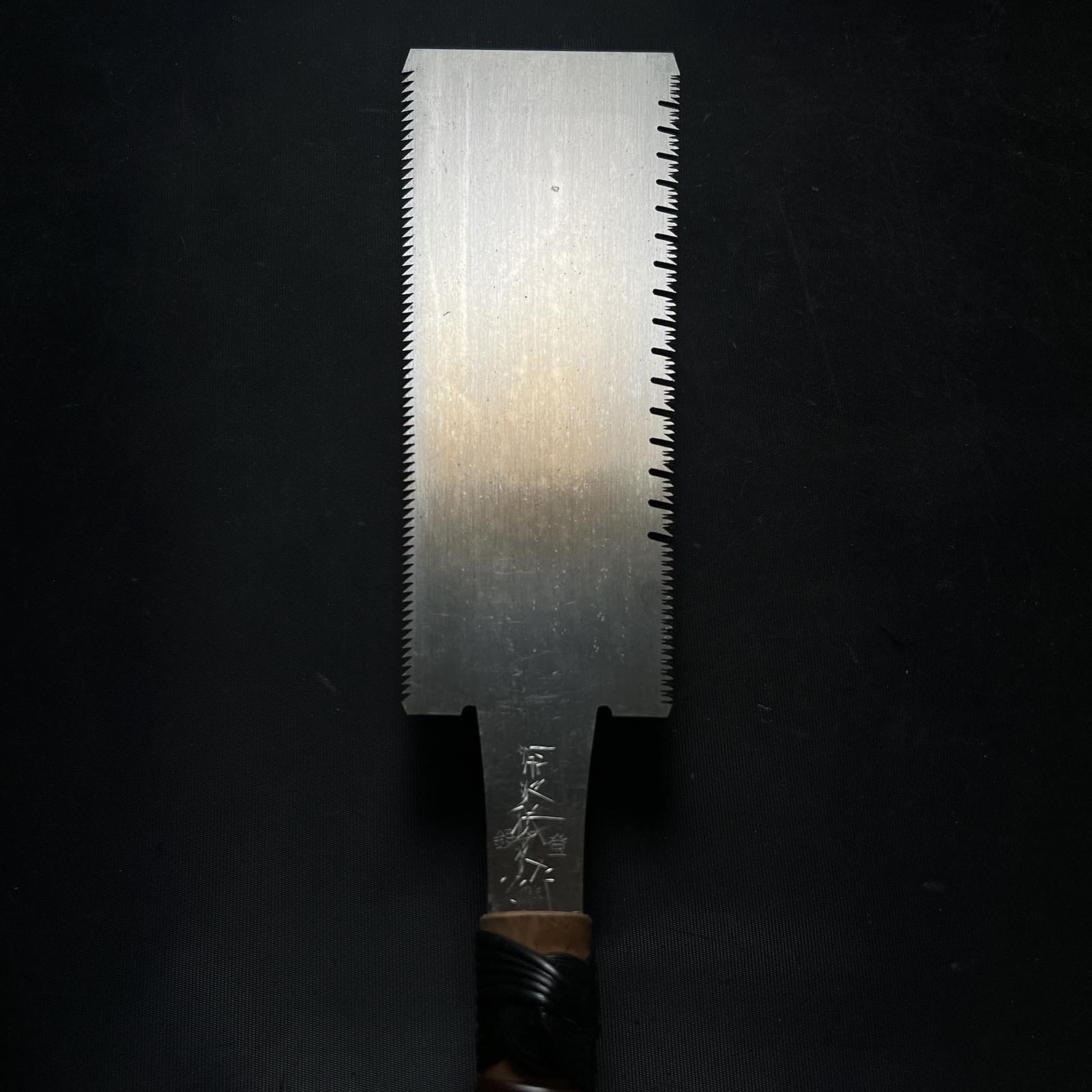 #48 Nagakatsu Double Edge (Ryoba) Saw with Eddy Type Handles For hard Wood 長勝鋸 両刃鋸 渦巻き柄 広葉材用 240mm