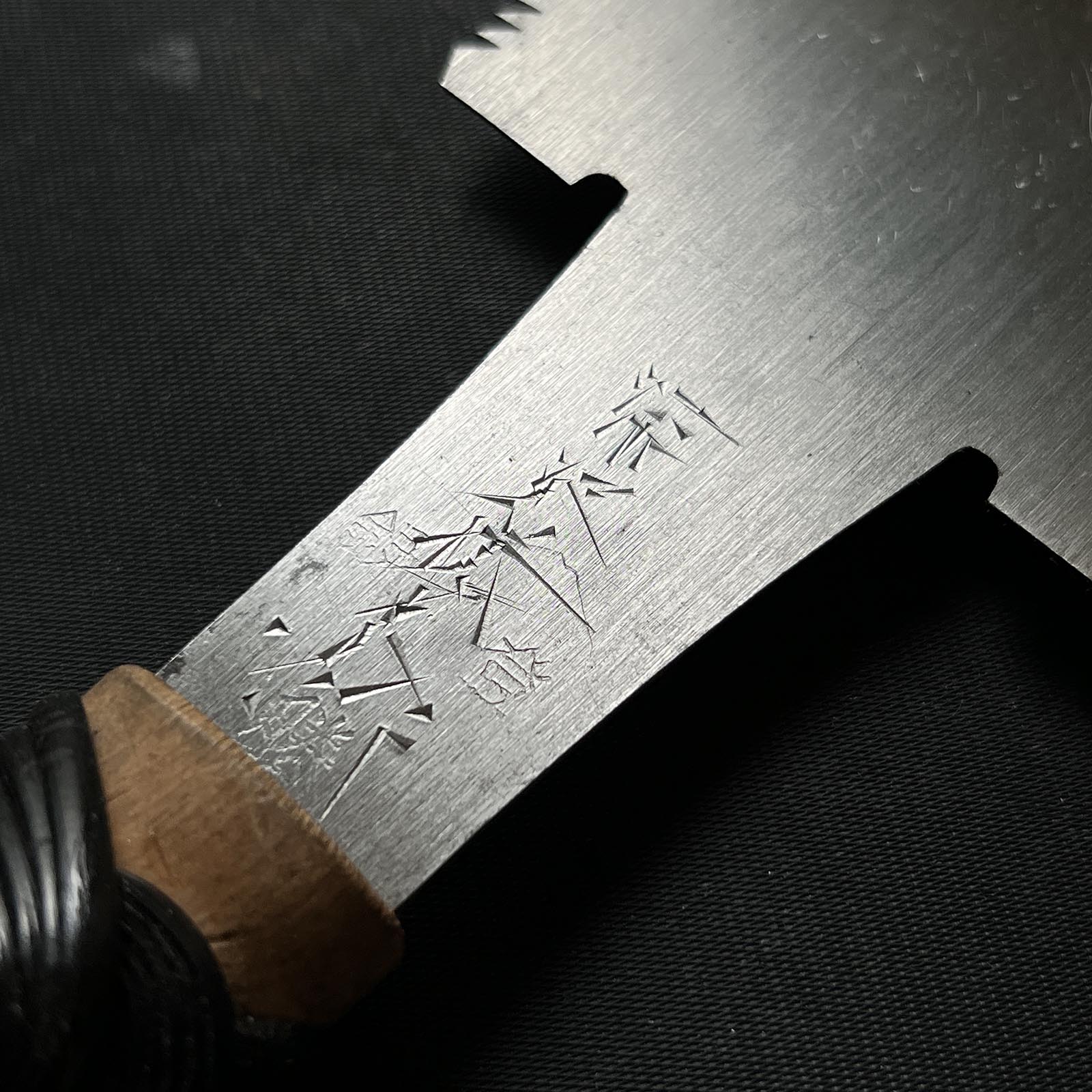 #48 Nagakatsu Double Edge (Ryoba) Saw with Eddy Type Handles For hard Wood 長勝鋸 両刃鋸 渦巻き柄 広葉材用 240mm