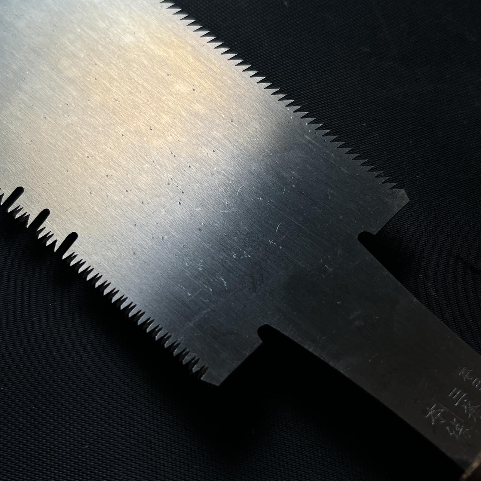 #48 Nagakatsu Double Edge (Ryoba) Saw with Eddy Type Handles For hard Wood 長勝鋸 両刃鋸 渦巻き柄 広葉材用 240mm