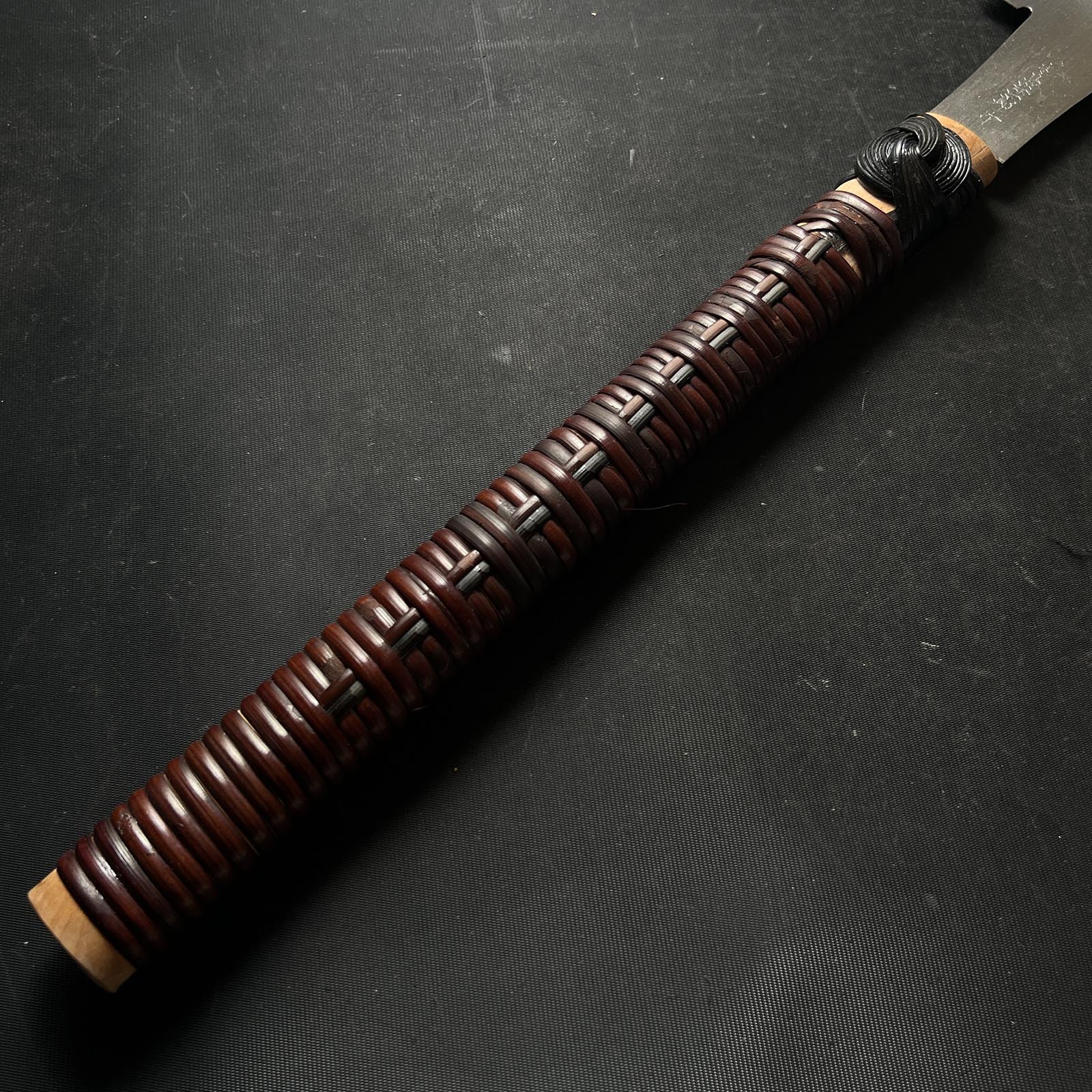 #47 Nagakatsu Double Edge (Ryoba) Saw with Eddy Type Handles For hard Wood 長勝鋸 両刃鋸 渦巻き柄 広葉材用 240mm