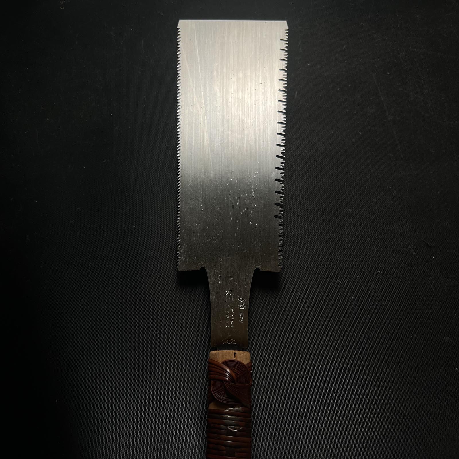 #52 Nagakatsu Double Edge (Ryoba) Saw with Eddy Type Handles For soft Wood 長勝鋸 両刃鋸 渦巻き柄 針葉材用 240mm