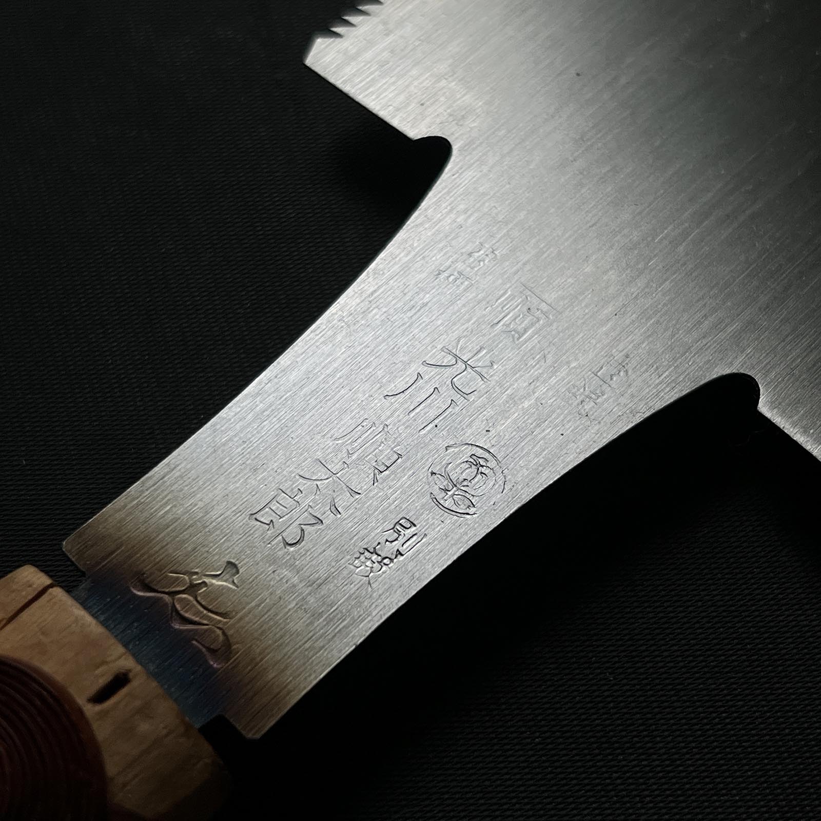 #52 Nagakatsu Double Edge (Ryoba) Saw with Eddy Type Handles For soft Wood 長勝鋸 両刃鋸 渦巻き柄 針葉材用 240mm