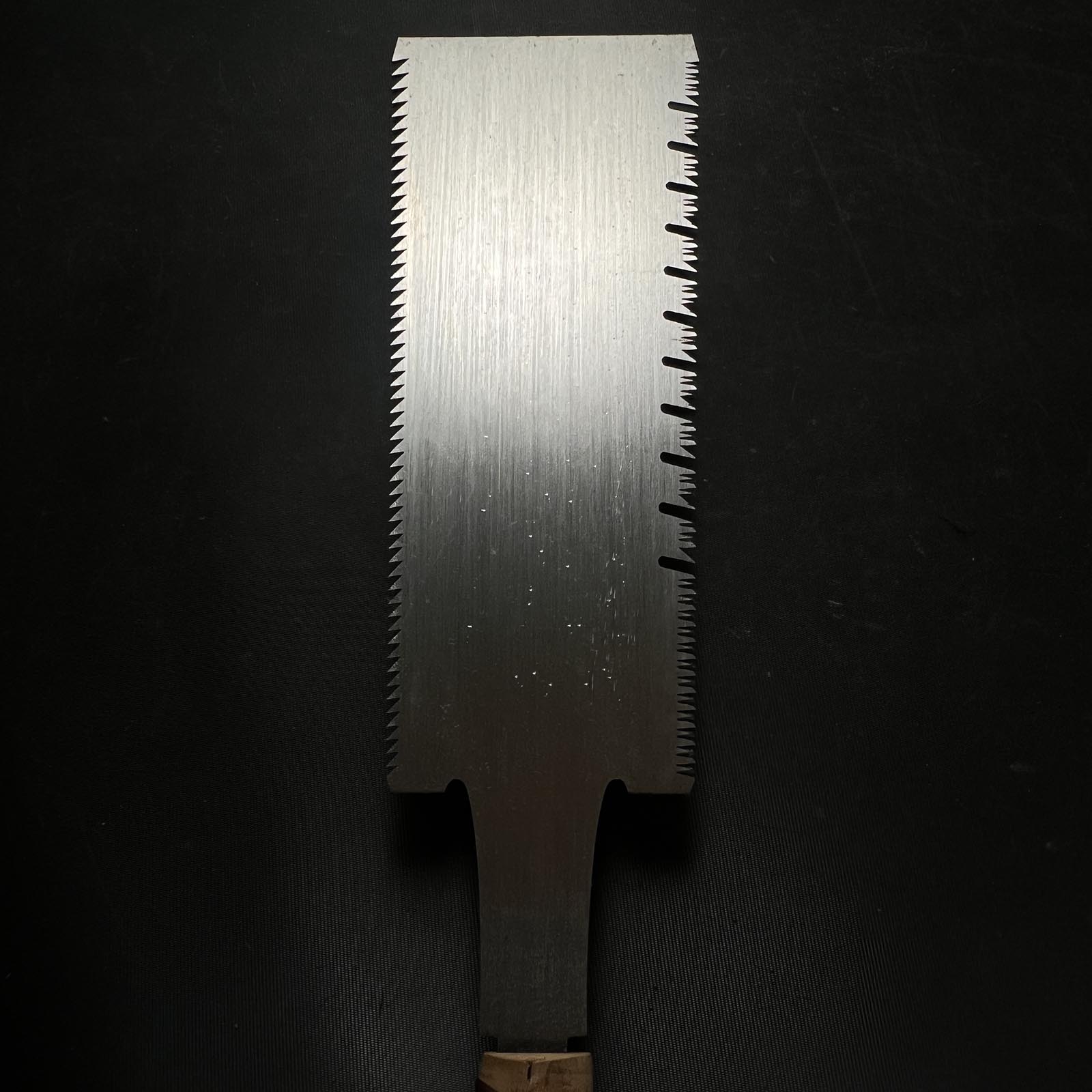 #57 Nagakatsu Double Edge (Ryoba) Saw with Eddy Type Handles For Hard Wood 長勝鋸 両刃鋸 渦巻き柄 廣葉材用 270mm