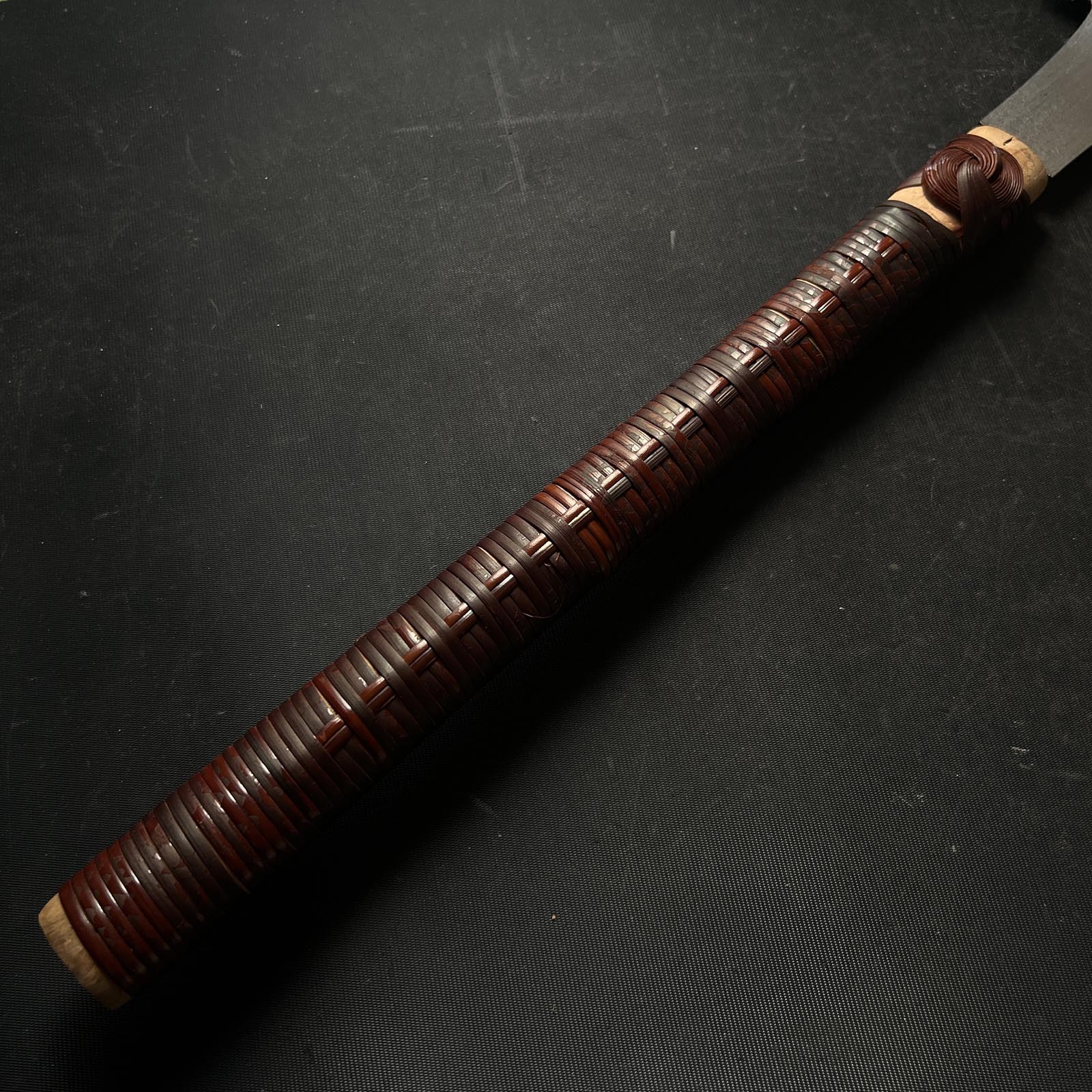 #57 Nagakatsu Double Edge (Ryoba) Saw with Eddy Type Handles For Hard Wood 長勝鋸 両刃鋸 渦巻き柄 廣葉材用 270mm