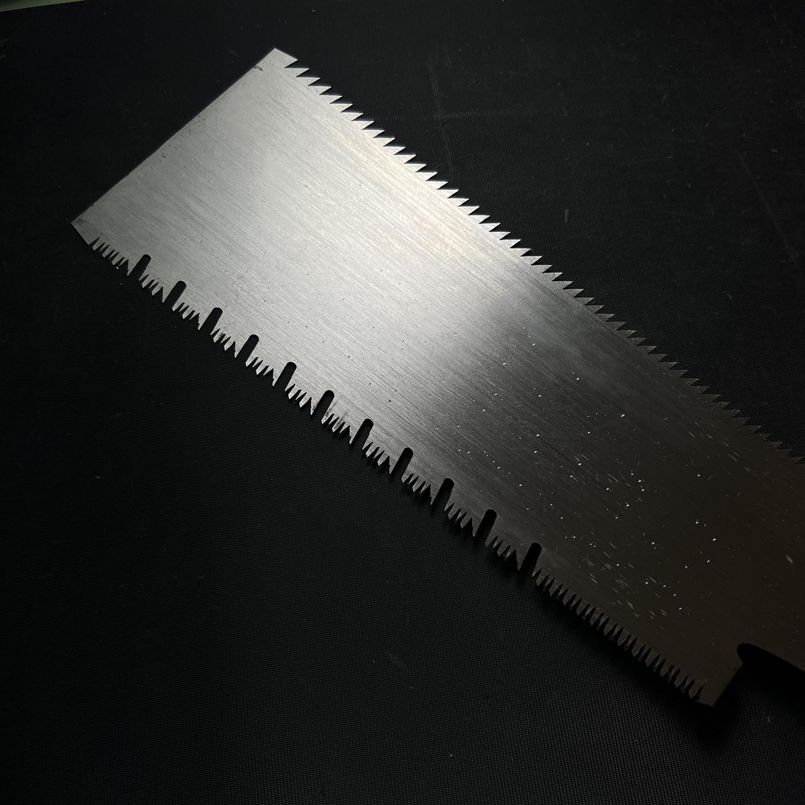 #57 Nagakatsu Double Edge (Ryoba) Saw with Eddy Type Handles For Hard Wood 長勝鋸 両刃鋸 渦巻き柄 廣葉材用 270mm