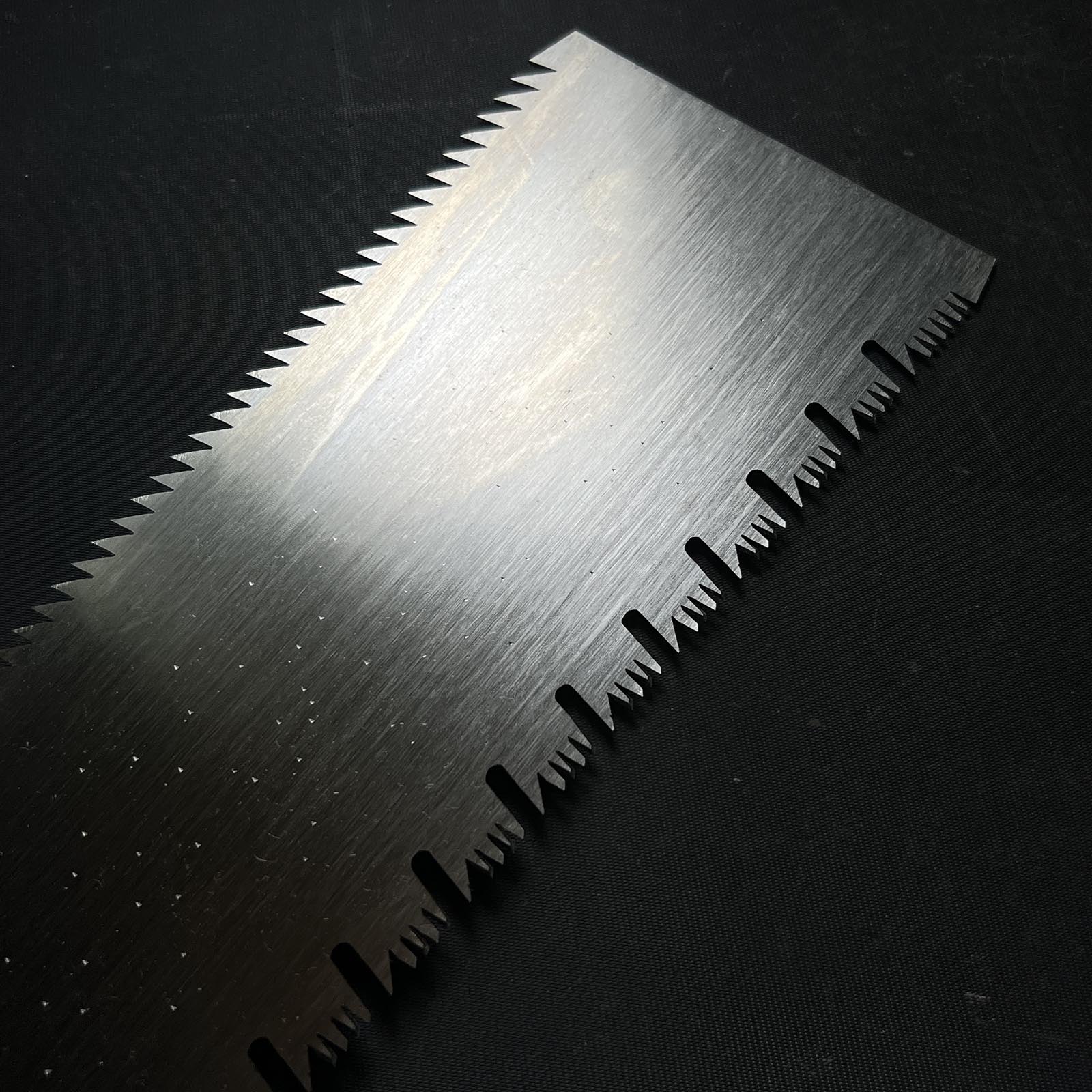 #58 Nagakatsu Double Edge (Ryoba) Saw with Eddy Type Handles For Hard Wood 長勝鋸 両刃鋸 渦巻き柄 廣葉材用 300mm