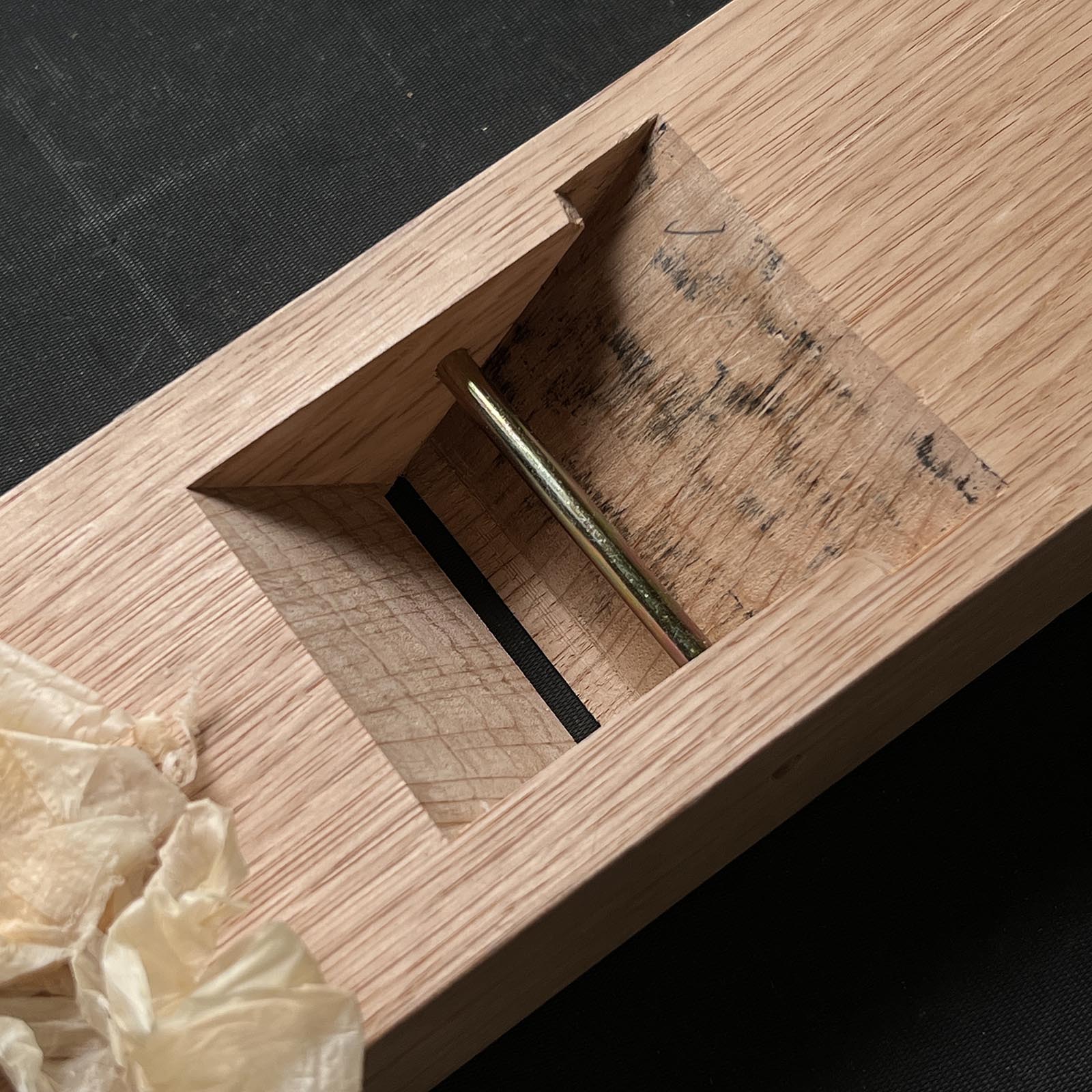 Ready to use!! Honmei Mitsukuni Smoothing Plane (Kanna) 初心者におすすめ 直ぐ使い 本銘光圀 石橋藤七作 仕上げ鉋 65mm