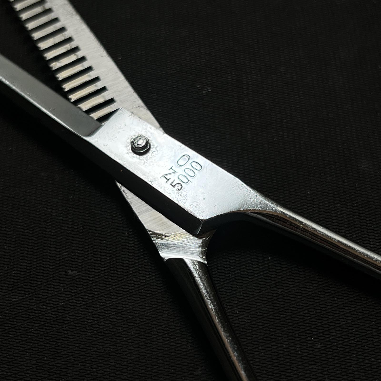 Old stock HIROAKI Japanese Barber scissors 掘出し物 宏明 スキ鋏