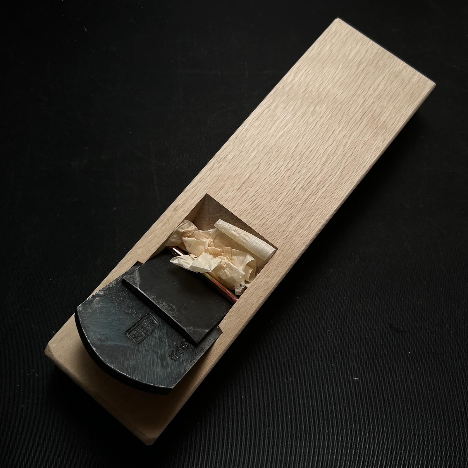 Ready to use! Hidariichihide Smoothing Plane (Kanna) by Nakano Takeo 初心者におすすめ 直ぐ使い 左市秀 中野武夫作 仕上げ鉋 65mm