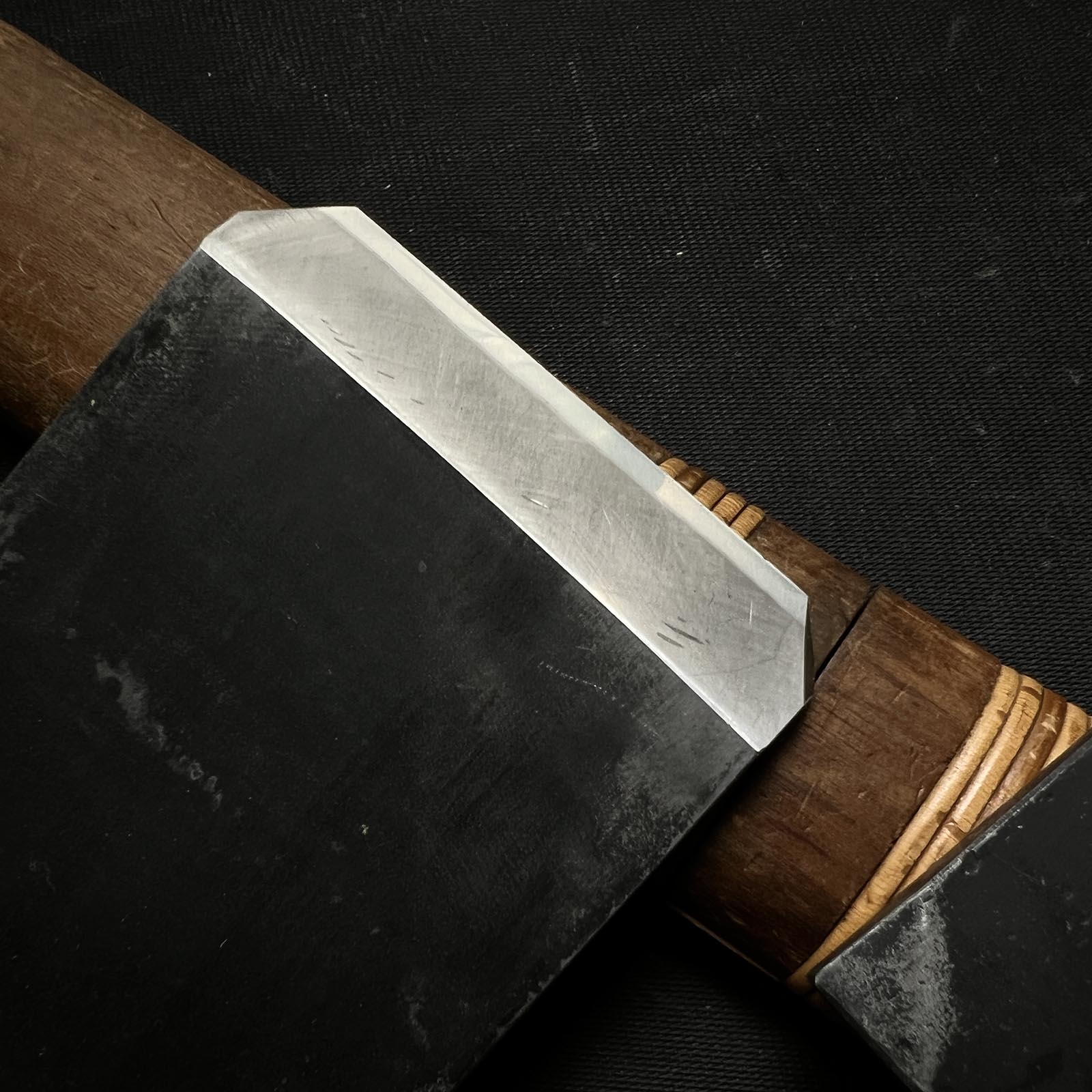 Ready to use! Hidariichihide Smoothing Plane (Kanna) by Nakano Takeo 初心者におすすめ 直ぐ使い 左市秀 中野武夫作 仕上げ鉋 65mm