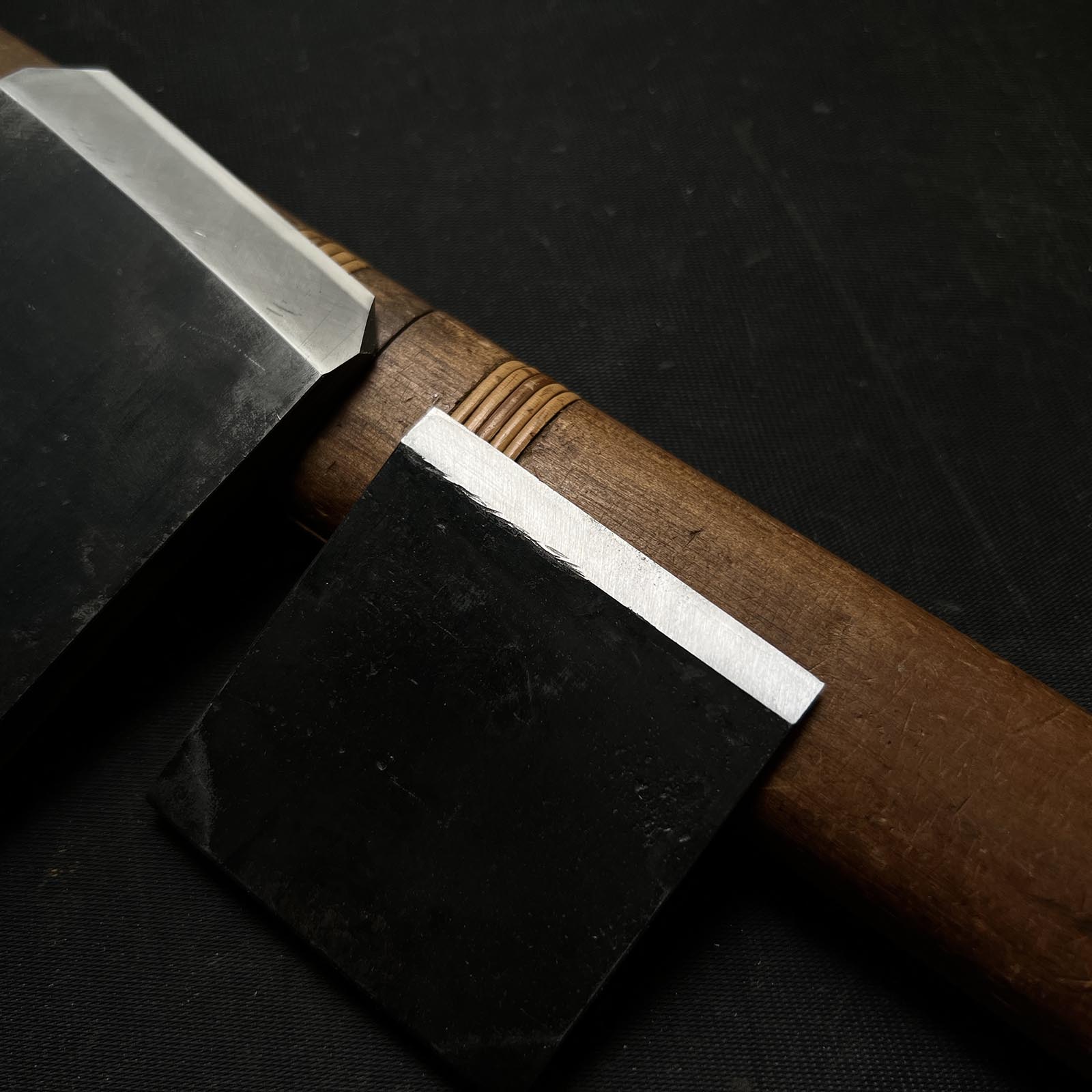 Ready to use! Hidariichihide Smoothing Plane (Kanna) by Nakano Takeo 初心者におすすめ 直ぐ使い 左市秀 中野武夫作 仕上げ鉋 65mm