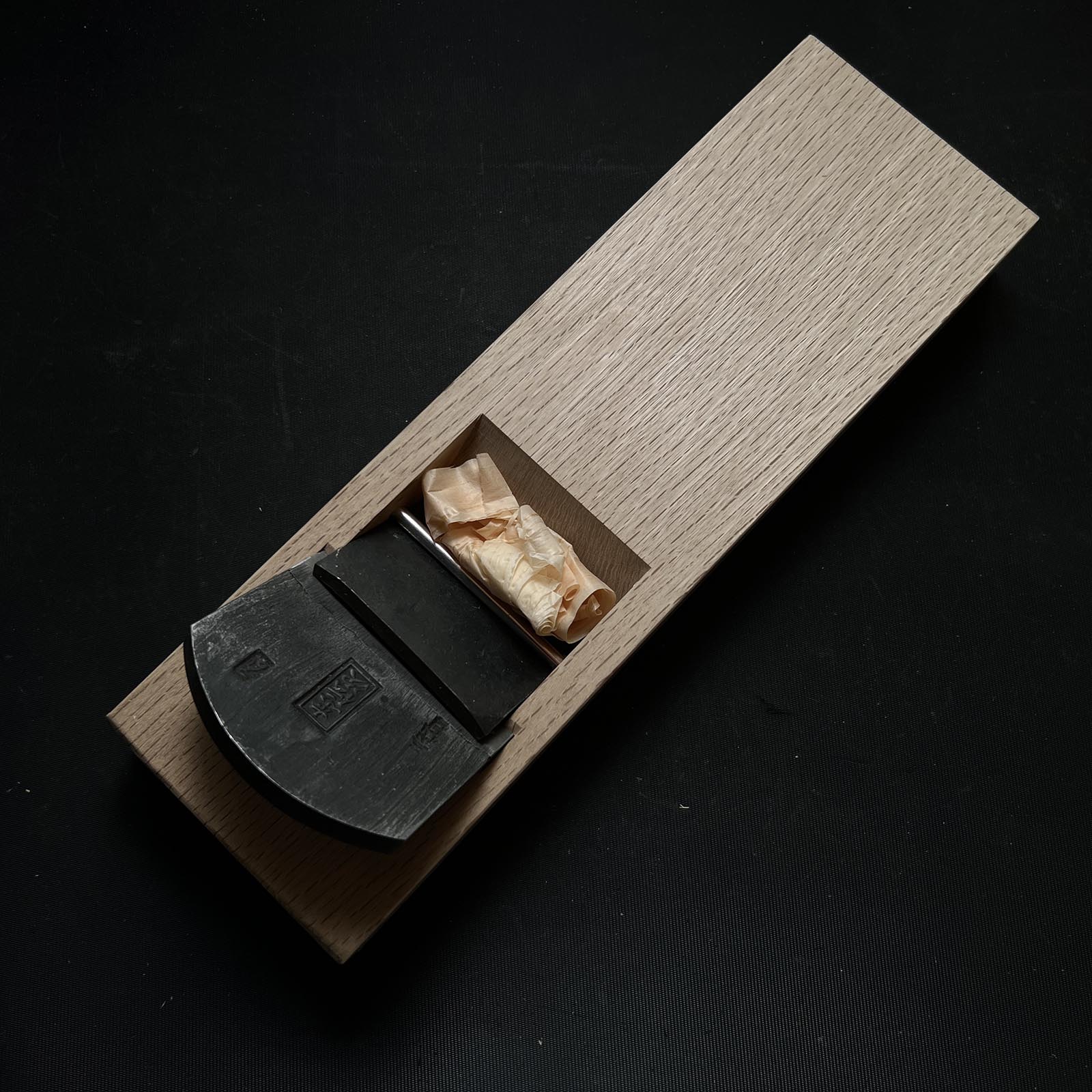 Ready to use! Higashi Denji Smoothing Plane (Kanna) by Ishibashi Toushichi 初心者におすすめ 直ぐ使い 東伝次 石橋藤七作 仕上げ鉋 77mm