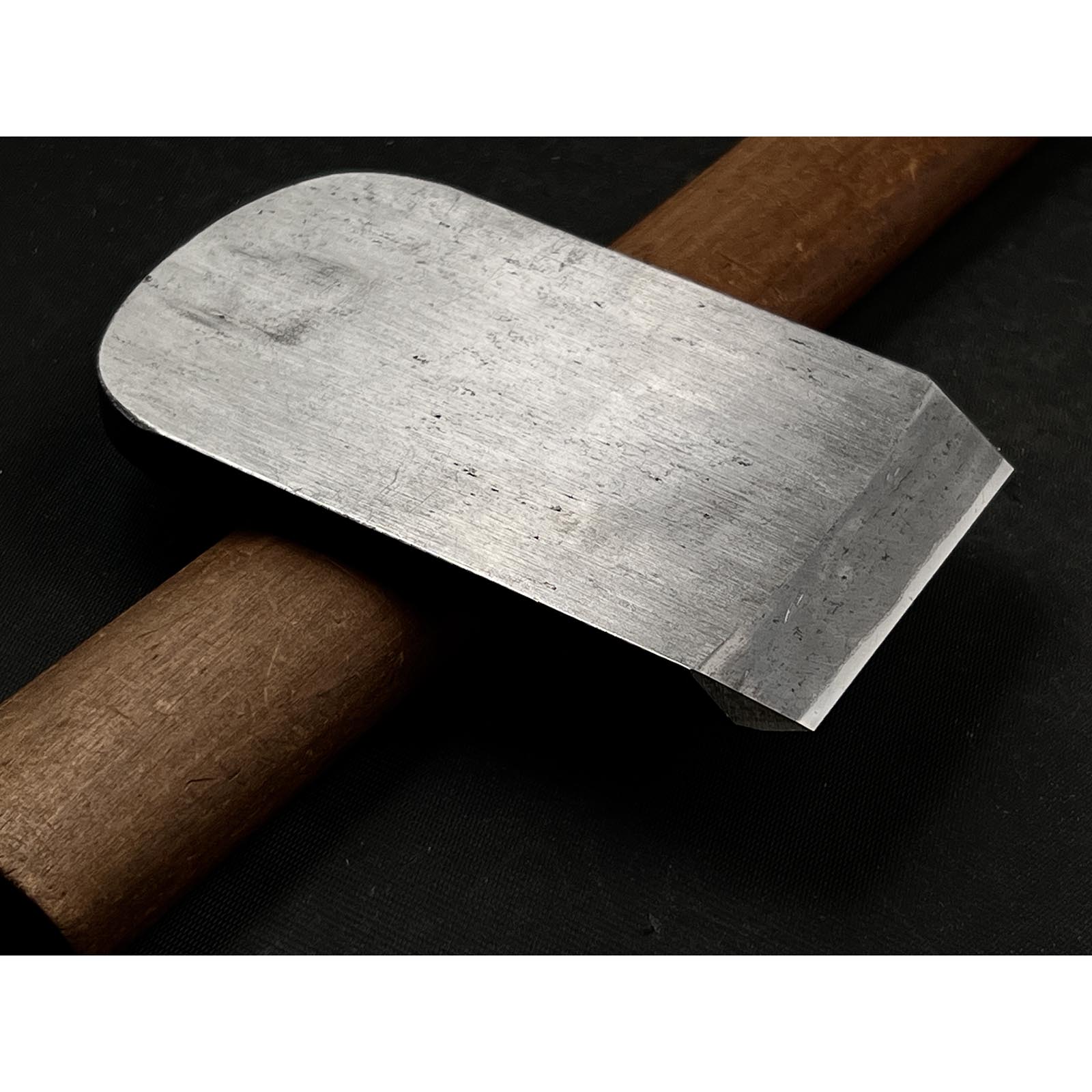 Old stock Kabazawa Sagoro Long body Plane (Nagadai-Kanna) with Koyoshiya dai 掘出し物 椛澤三五郎作 長台鉋 小吉屋台 65mm