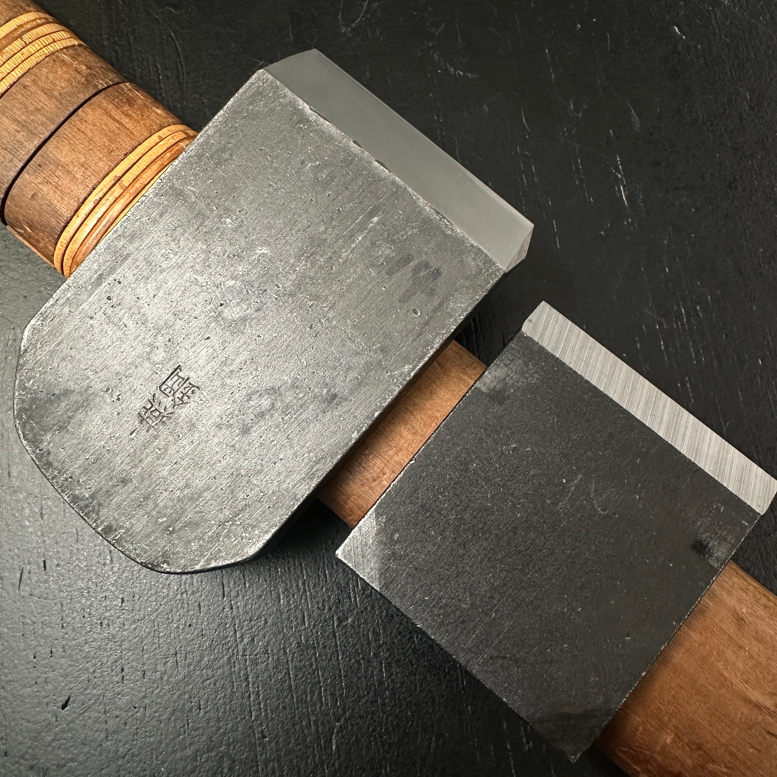 Tanjosan Tsunesaburo Smoothing Plane (Kanna) 常三郎作 丹生山 仕上げ鉋 超特殊鋼 赤樫台 48mm