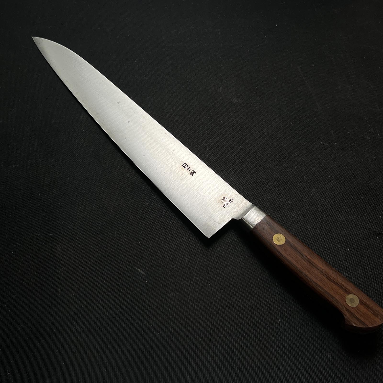 Old stock #G31 Chef knife Gyuto 掘出し物 源助久 牛刀 240mm