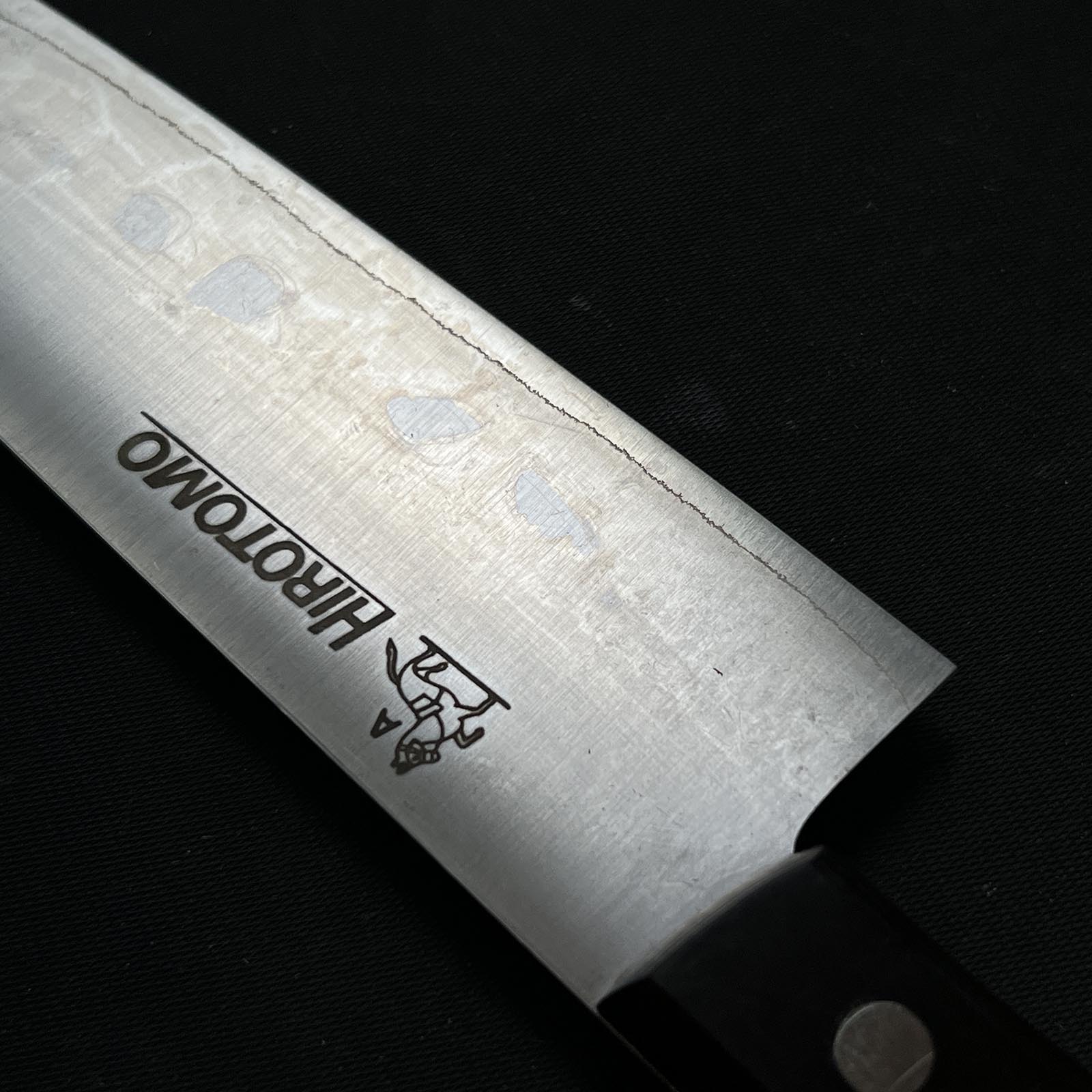 Old stock #G25 Chef knife Gyuto 掘出し物 廣朋 牛刀 180mm