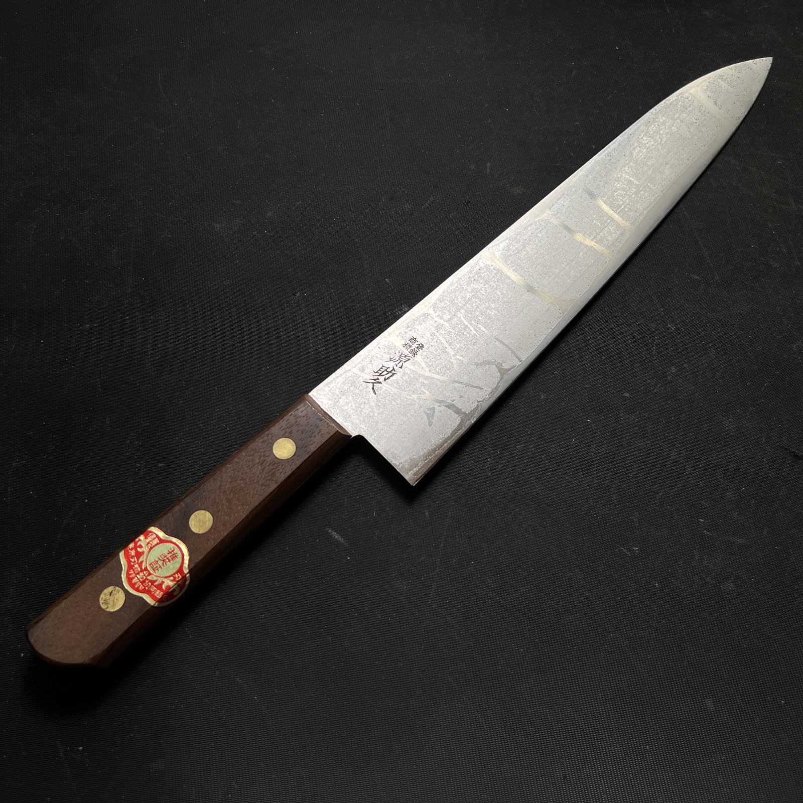 Old stock #G28 Chef knife Gyuto 掘出し物 源助久 牛刀 270mm