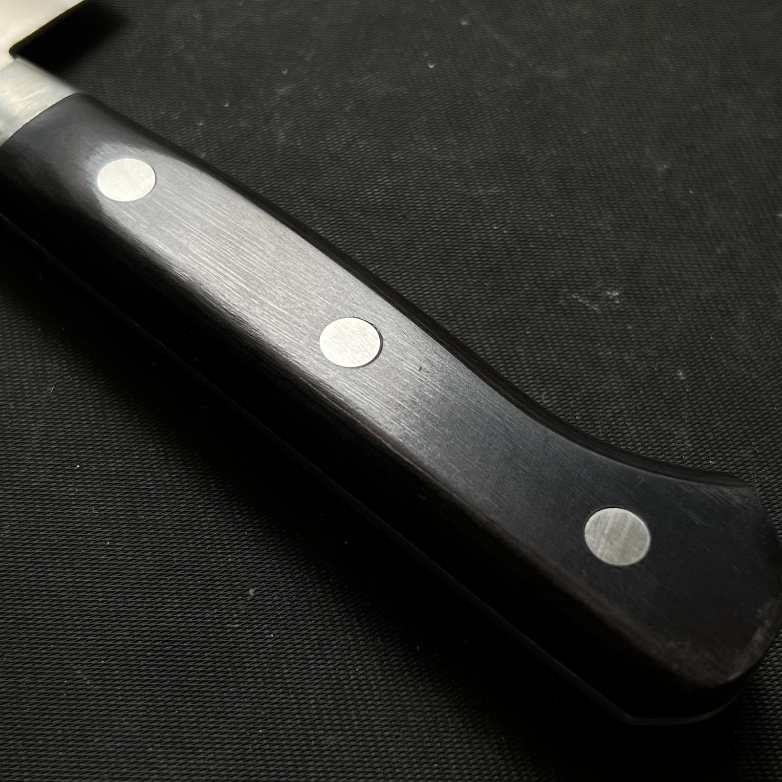 Old stock #G22 Chef knife Gyuto 掘出し物 梅冠作 牛刀 180mm