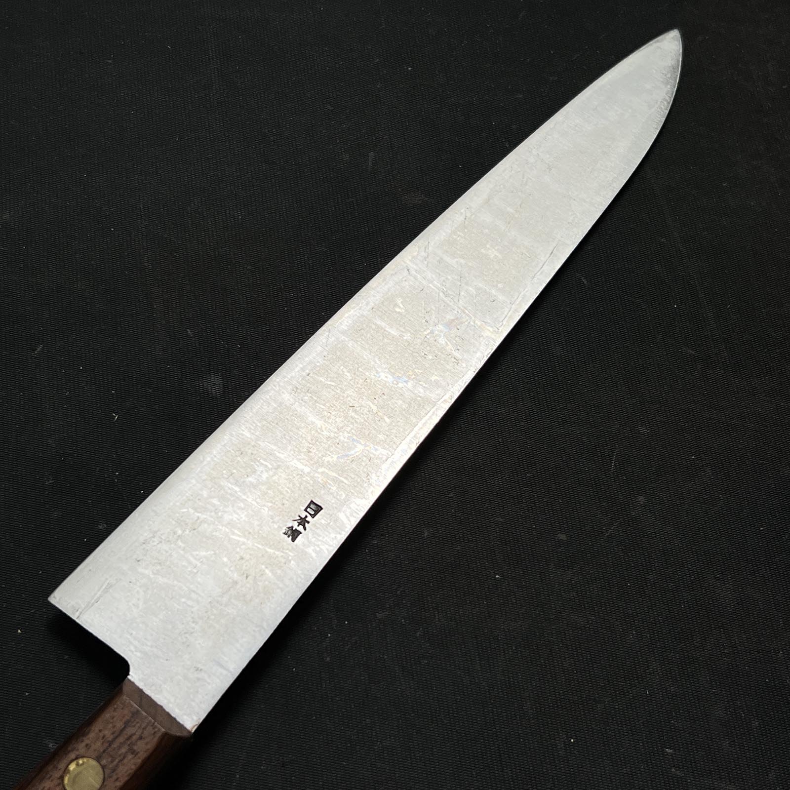 Old stock #G6 Chef knife Gyuto 掘出し物 いがらし 牛刀 240mm