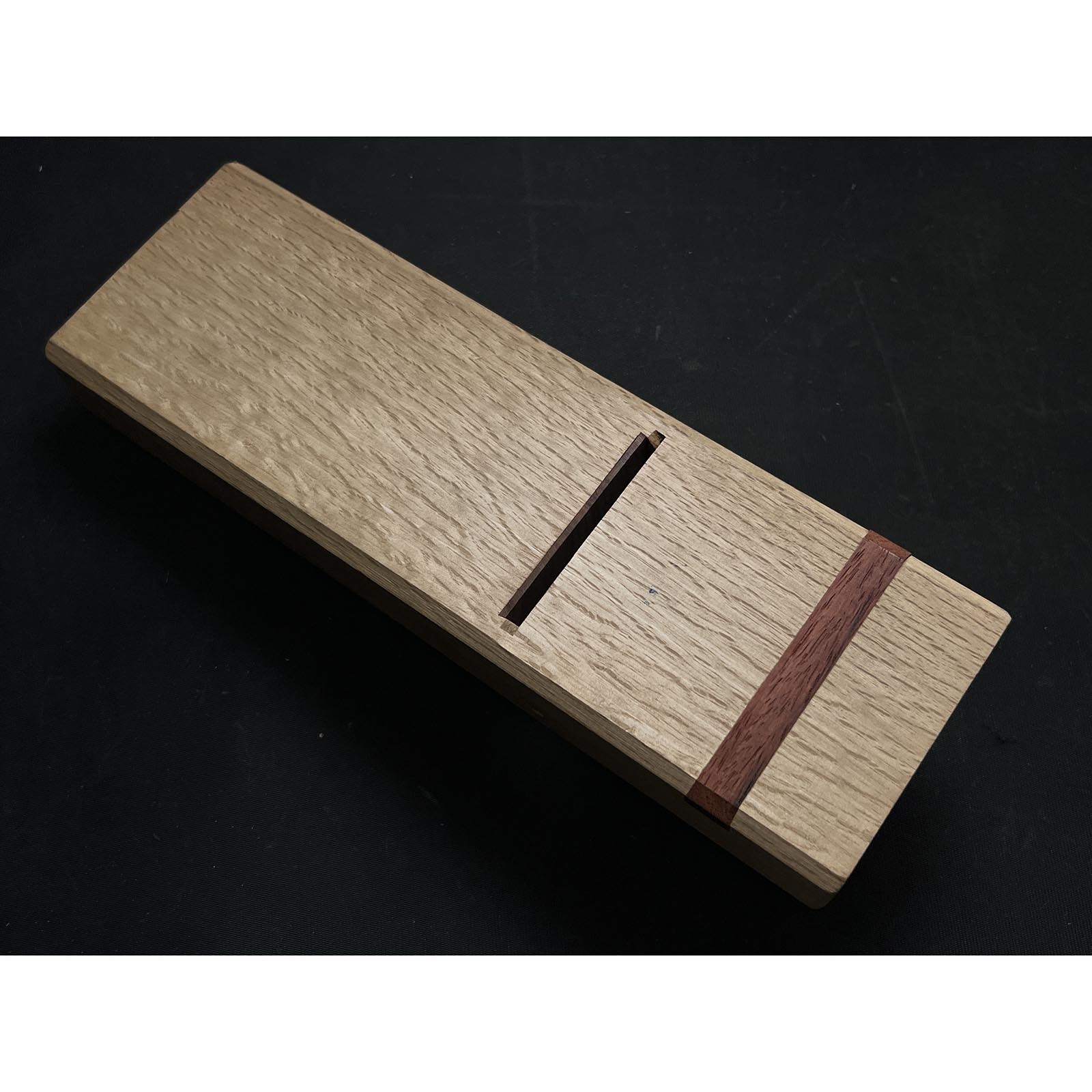 Old stock Otokozakari Smoothing Plane (Kanna) by Tsutsumitomoichi 掘出し物 堤朋一作 男盛 仕上げ鉋 70mm