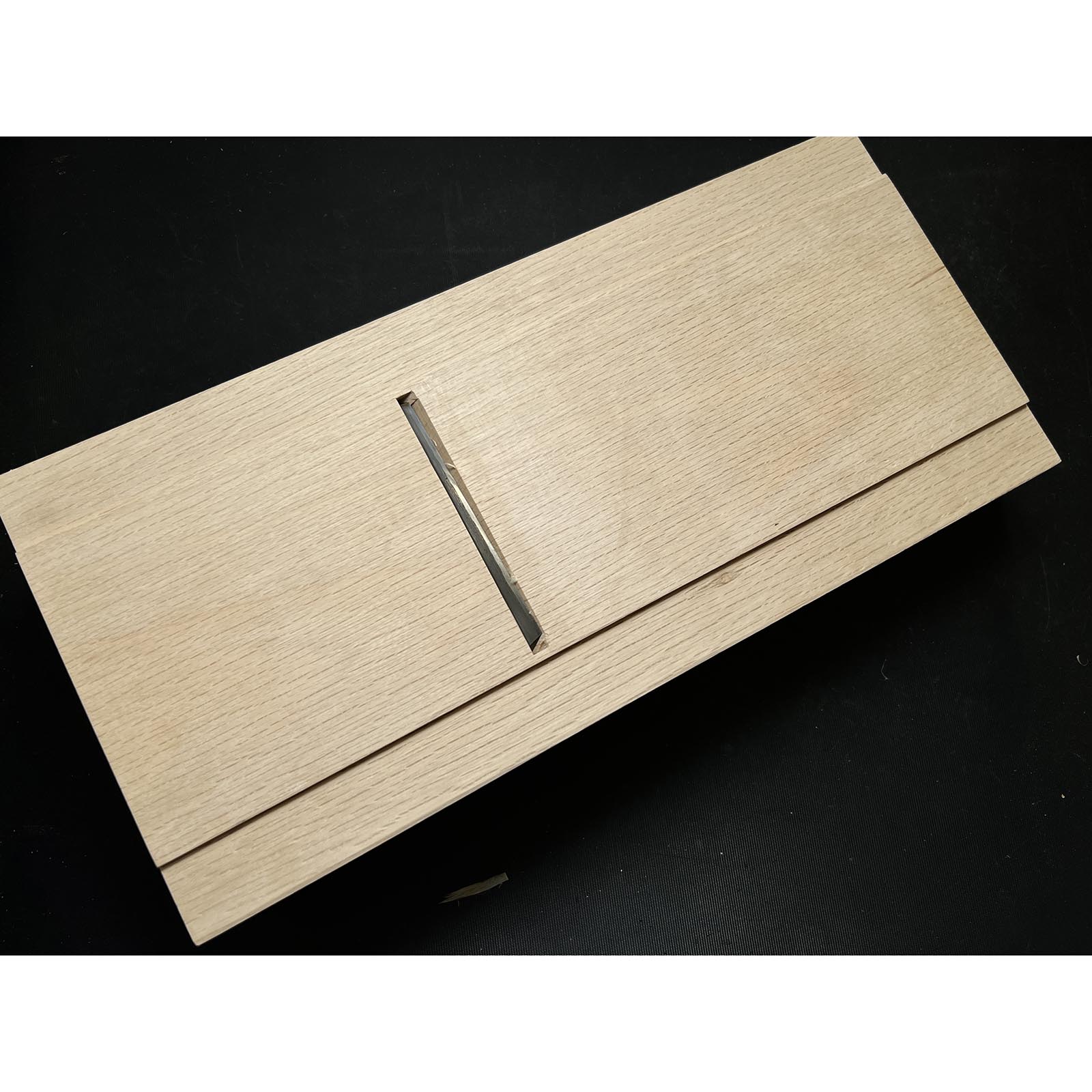 Ready to use!! Old stock Hidari-kanji Large Plane(Kanna)by Tanaka shougo 掘出し物 左寛次 田中昭吾作 大鉋 110mm