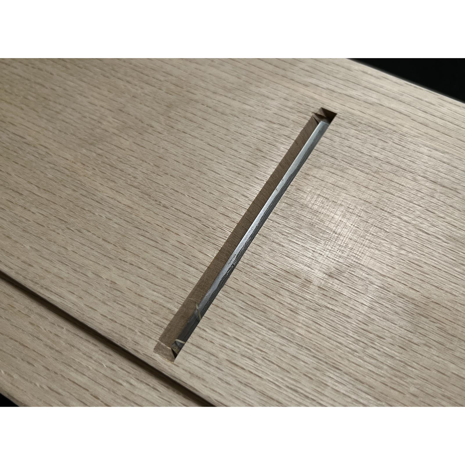 Ready to use!! Old stock Hidari-kanji Large Plane(Kanna)by Tanaka shougo 掘出し物 左寛次 田中昭吾作 大鉋 110mm