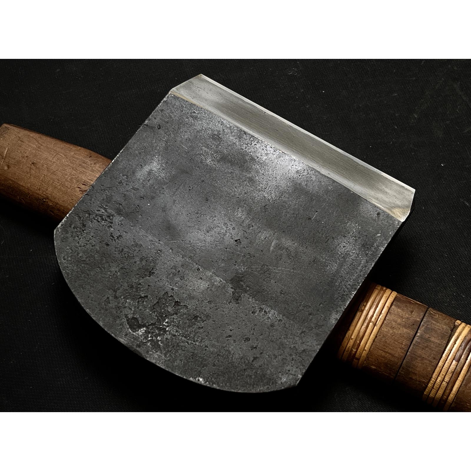 Ready to use!! Old stock Hidari-kanji Large Plane(Kanna)by Tanaka shougo 掘出し物 左寛次 田中昭吾作 大鉋 110mm