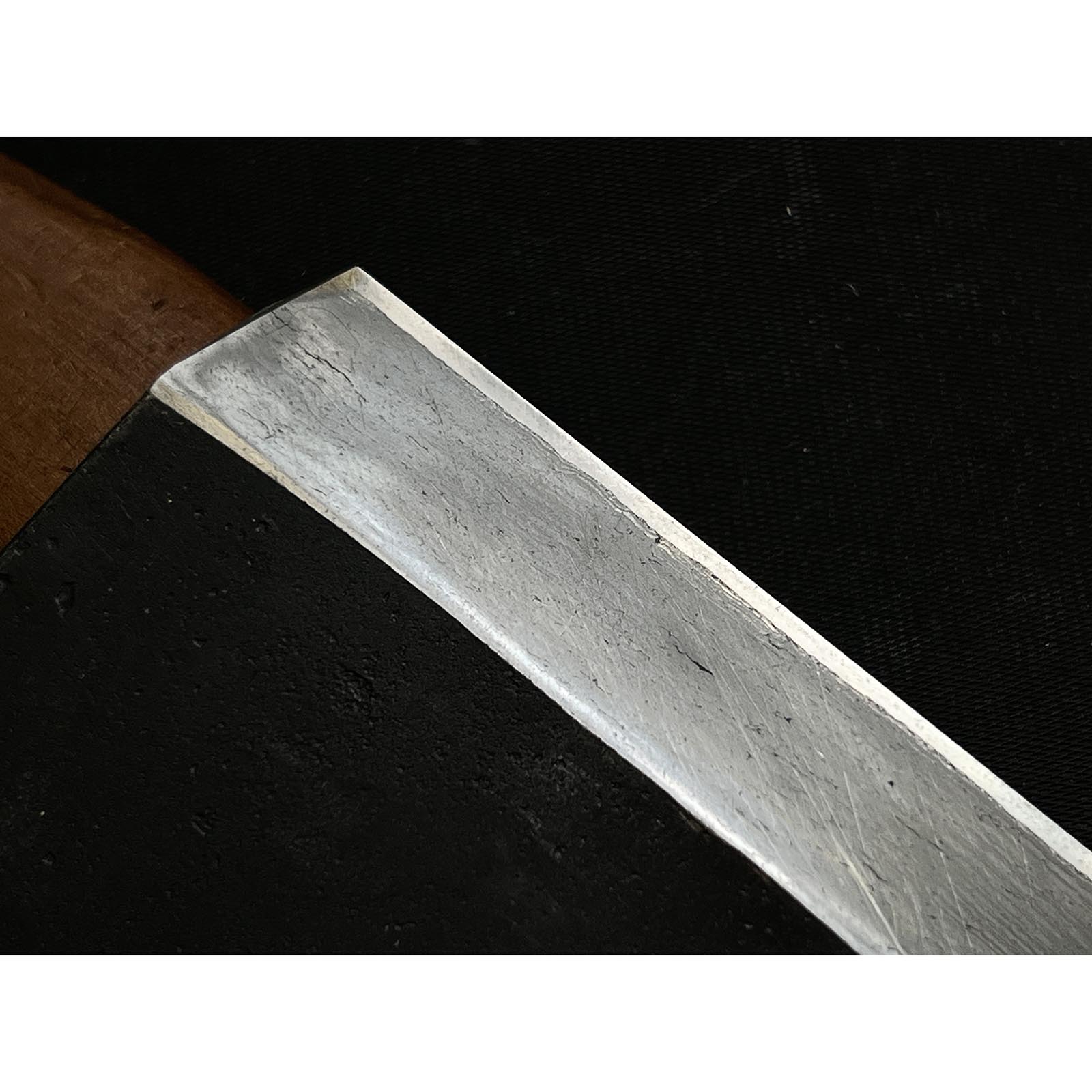 Ready to use!! Old stock Hidari-kanji Large Plane(Kanna)by Tanaka shougo 掘出し物 左寛次 田中昭吾作 大鉋 110mm