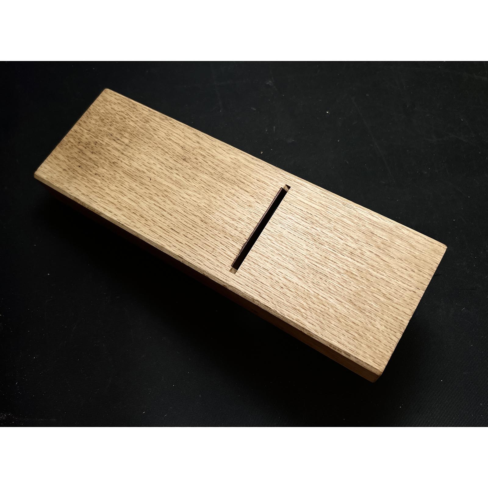 Old stock Muga Smoothing Plane (Kanna) by Chiyotsuru Nobekuni 掘出し物 千代鶴延国作 千三代 無我 仕上げ鉋 70mm