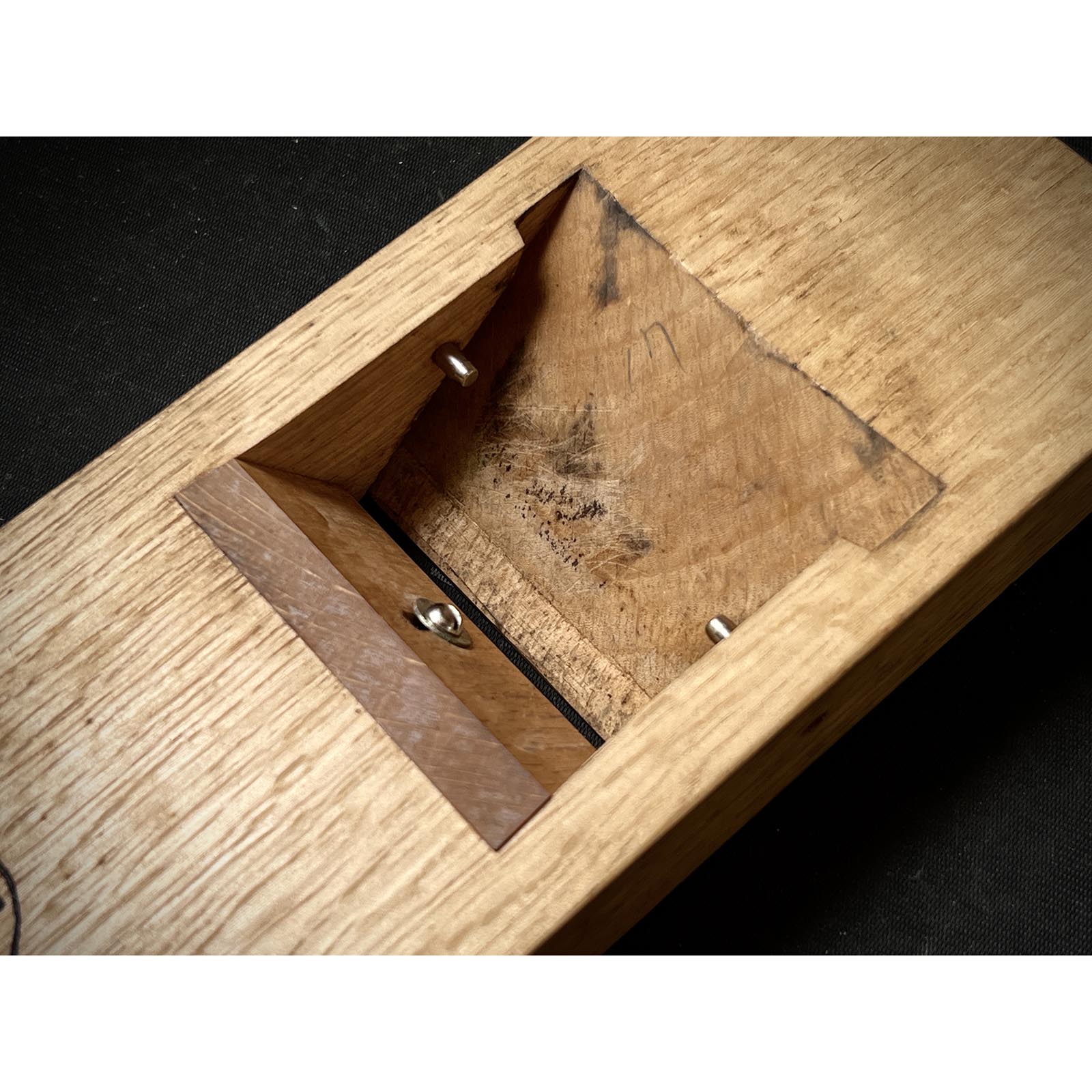 Old stock Muga Smoothing Plane (Kanna) by Chiyotsuru Nobekuni 掘出し物 千代鶴延国作 千三代 無我 仕上げ鉋 70mm