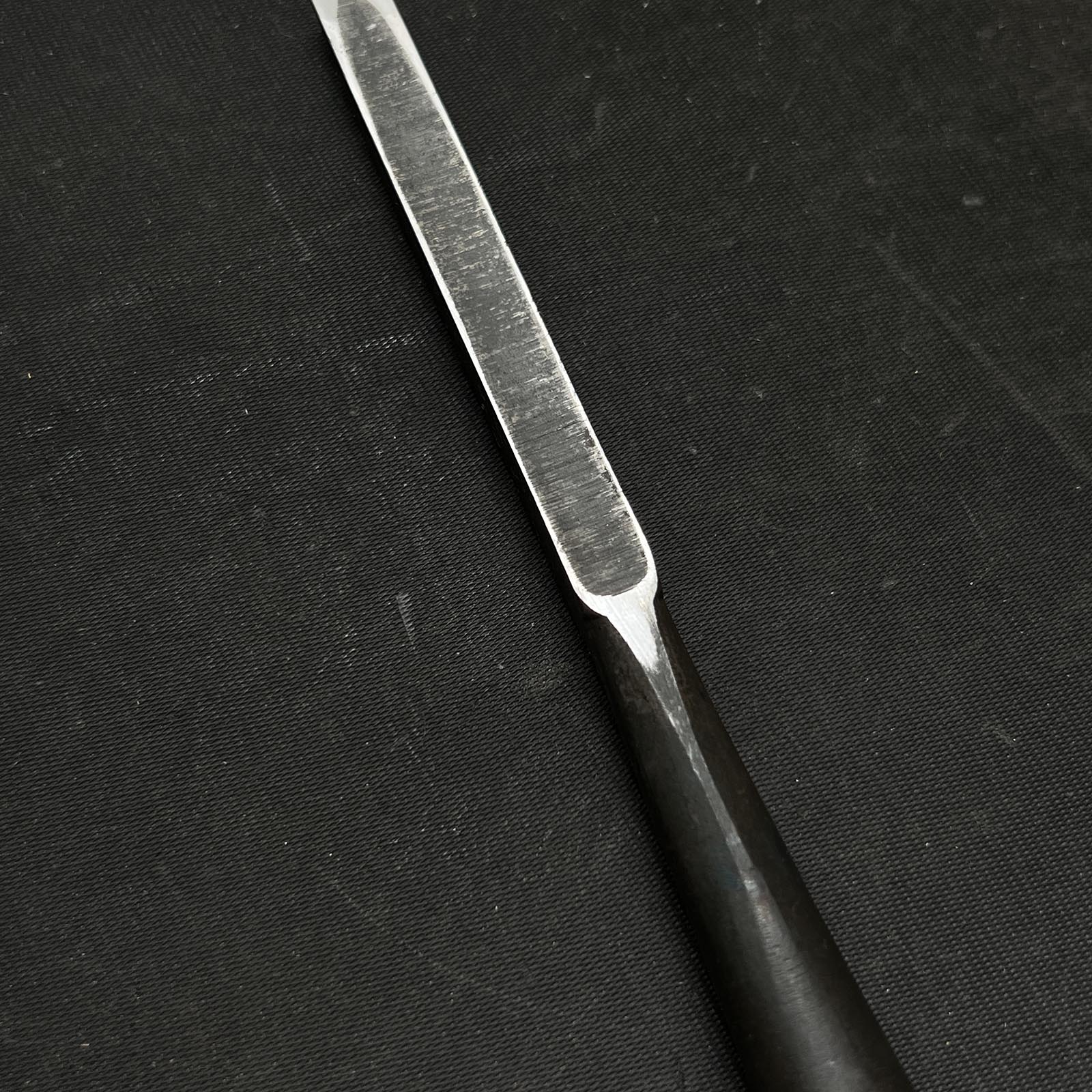 Old stock Shigeteru Timber chisels with White steel 掘出し物 重輝 叩鑿 9mm Tatakinomi