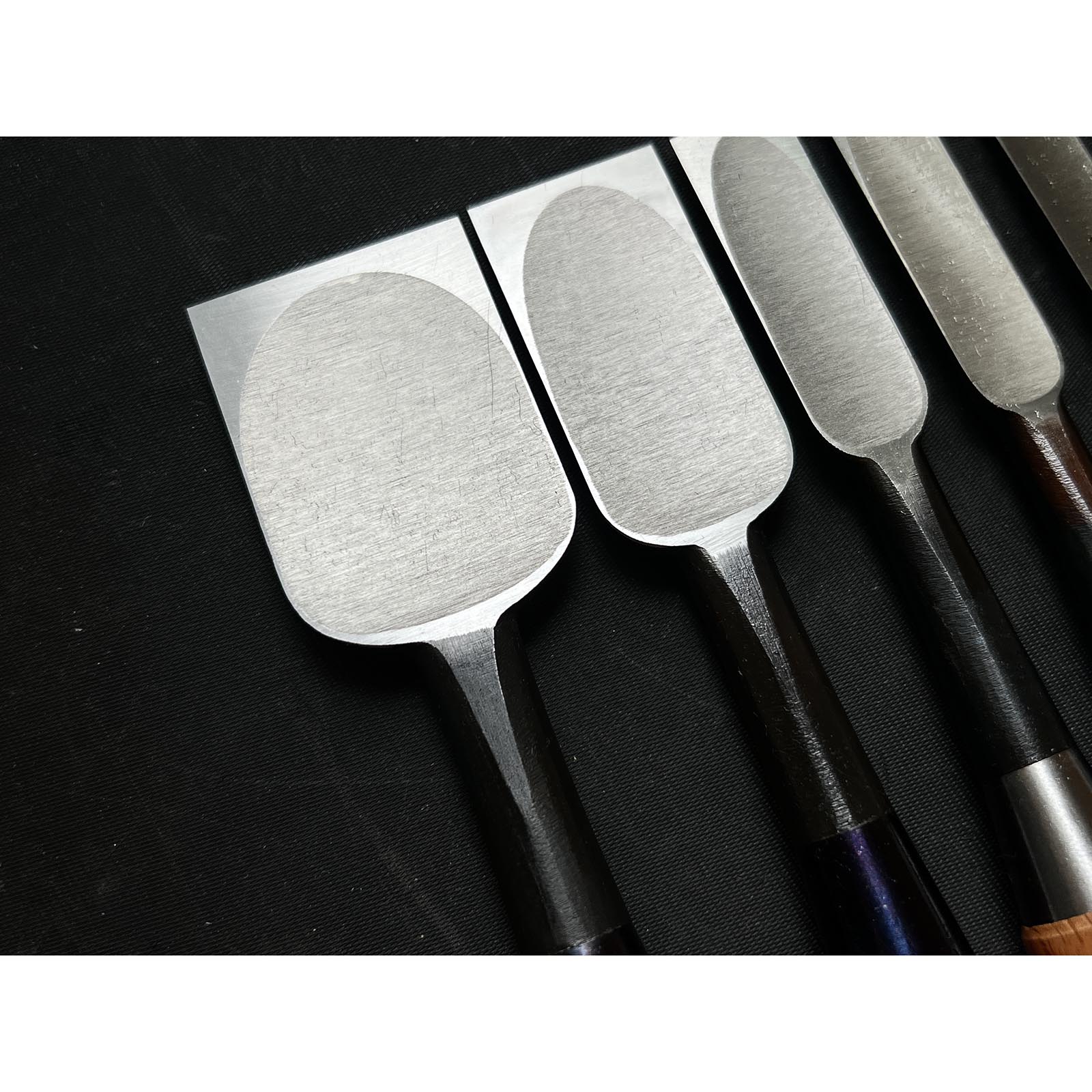 Old stock Kouetsu Bench chisels by Tasai 掘出し物 田斎作 侊悦 追入鑿 9,12,15,18,30,42mm Oirenomi