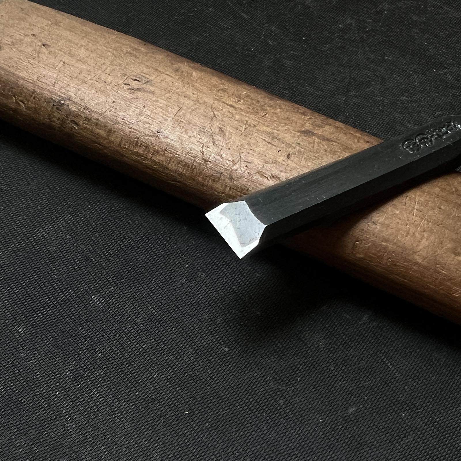 Old stock Kouetsu Bench chisels by Tasai Double Ura 掘出し物 田斎作 侊悦 複数裏 追入鑿 12mm