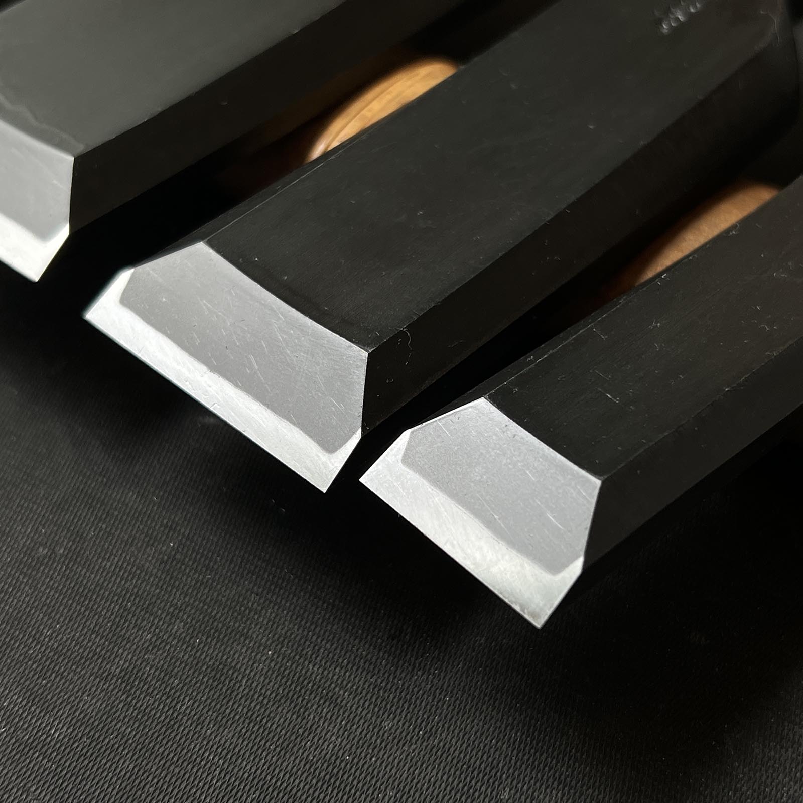 Tasai Fusetsu timber chisels with blue steel 田斎風雪作 叩鑿 24,36,42,48mm Tatakinomi