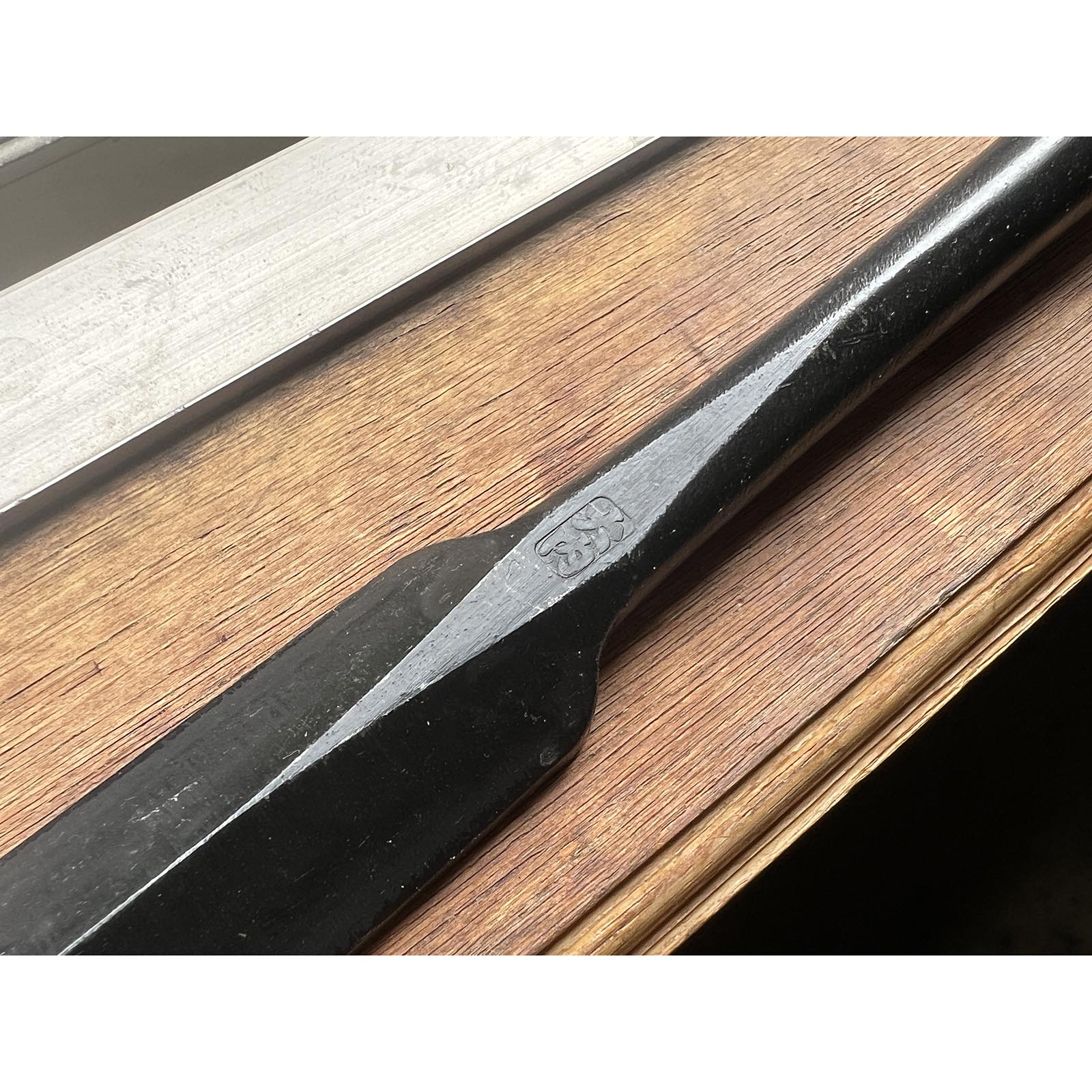 Ouchi Slick Chisels set (Ootsuki-nomi, Hontsuki-Nomi) by Ouchi 4th generation 四代目大内俊明作 宗家大内 本突き組鑿 48,24mm