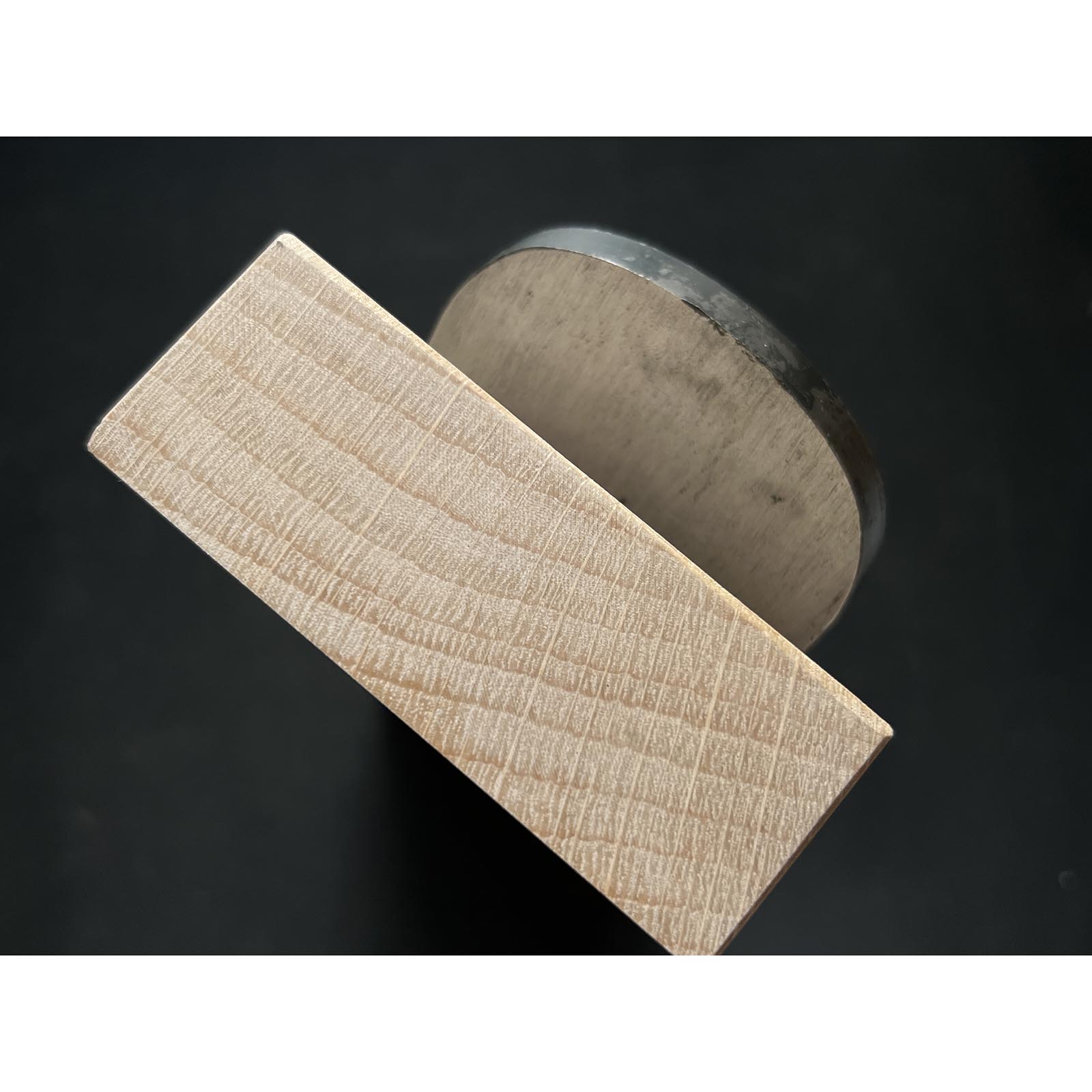 Old stock Kabazawa Sagoro Smoothing Plane with Koyoshiya dai 掘出し物 椛澤三五郎作 仕上げ鉋 小吉屋台 78mm