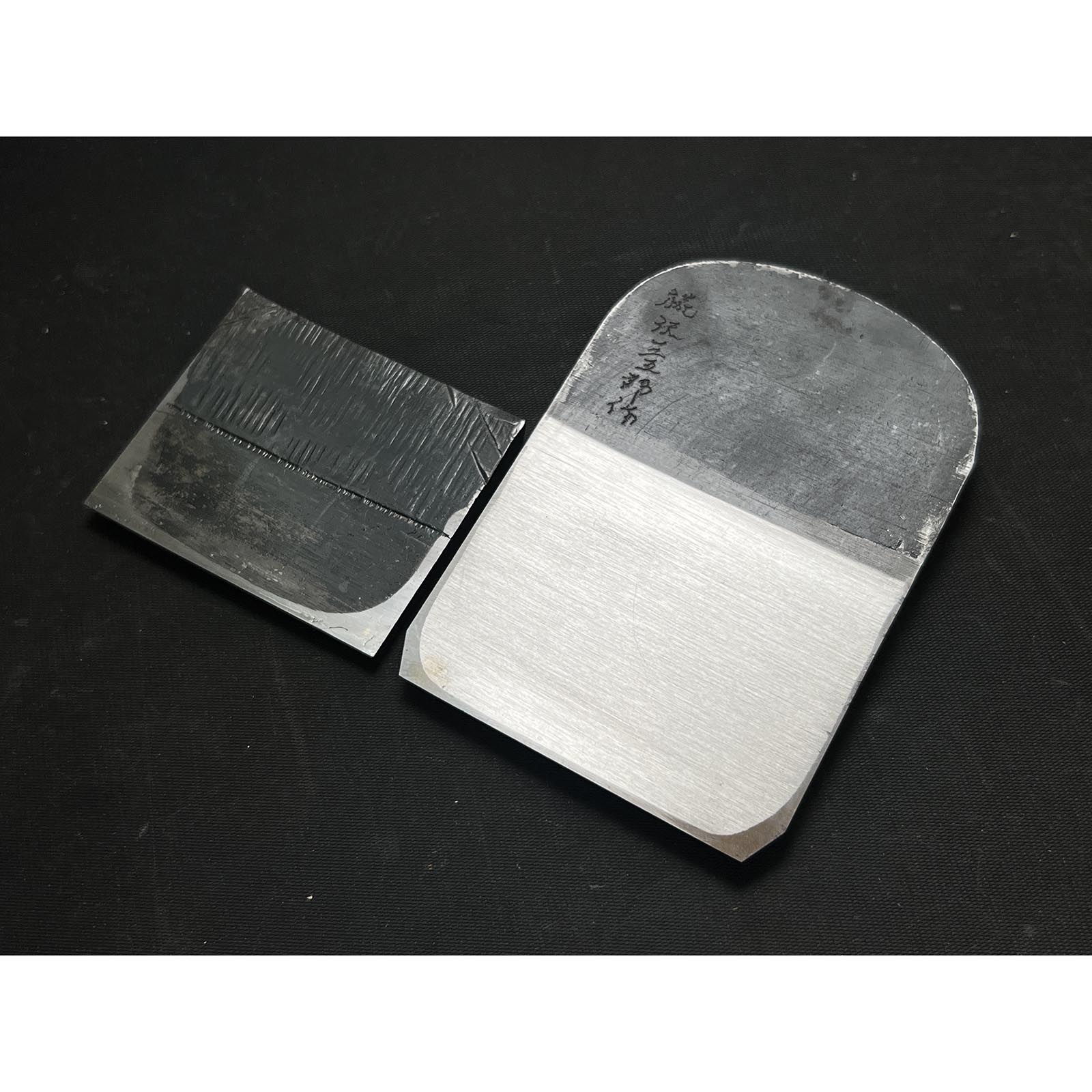 Old stock Kabazawa Sagoro Smoothing Plane with Koyoshiya dai 掘出し物 椛澤三五郎作 仕上げ鉋 小吉屋台 78mm