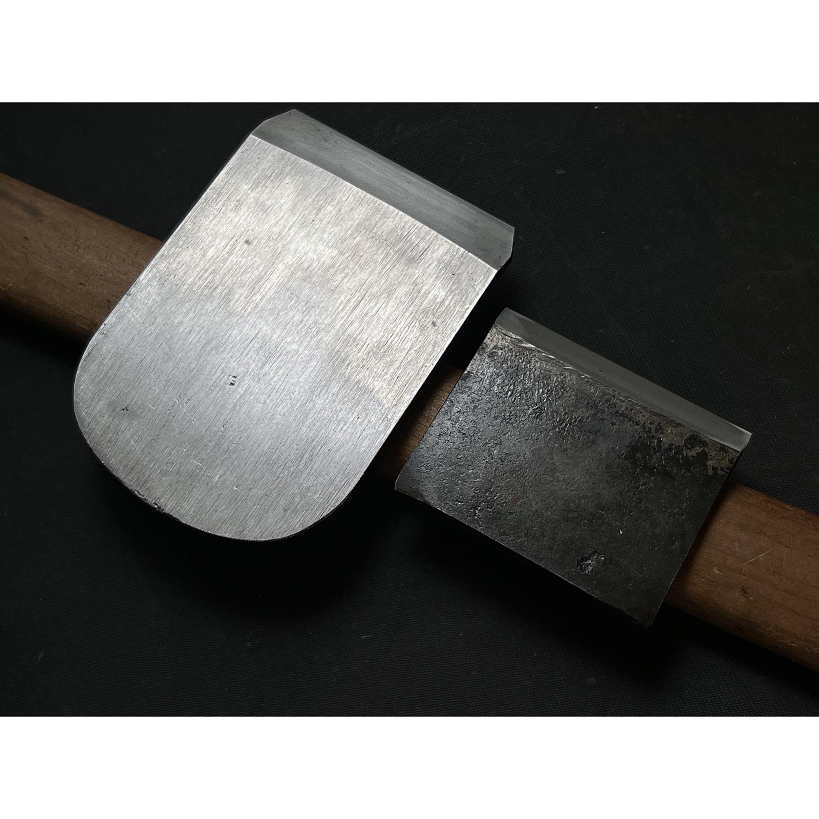 Old stock Kabazawa Sagoro Smoothing Plane with Koyoshiya dai 掘出し物 椛澤三五郎作 仕上げ鉋 小吉屋台 78mm