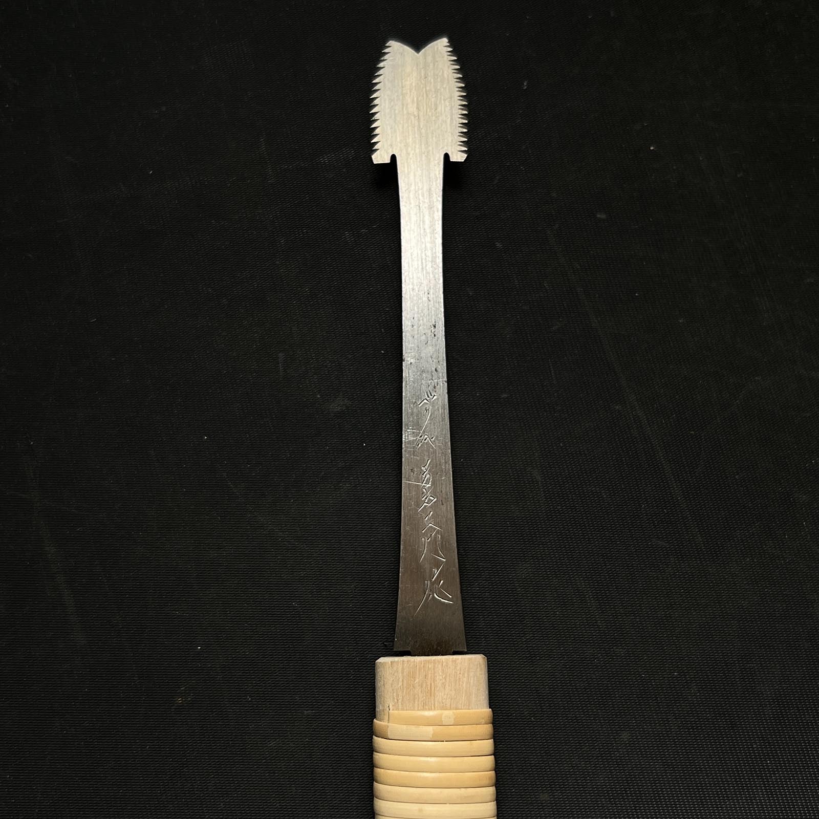 Old stock Ready to use Azebiki Nokogiri Hand made saw 掘出し物 目立て済み 畔挽き鋸  30mm