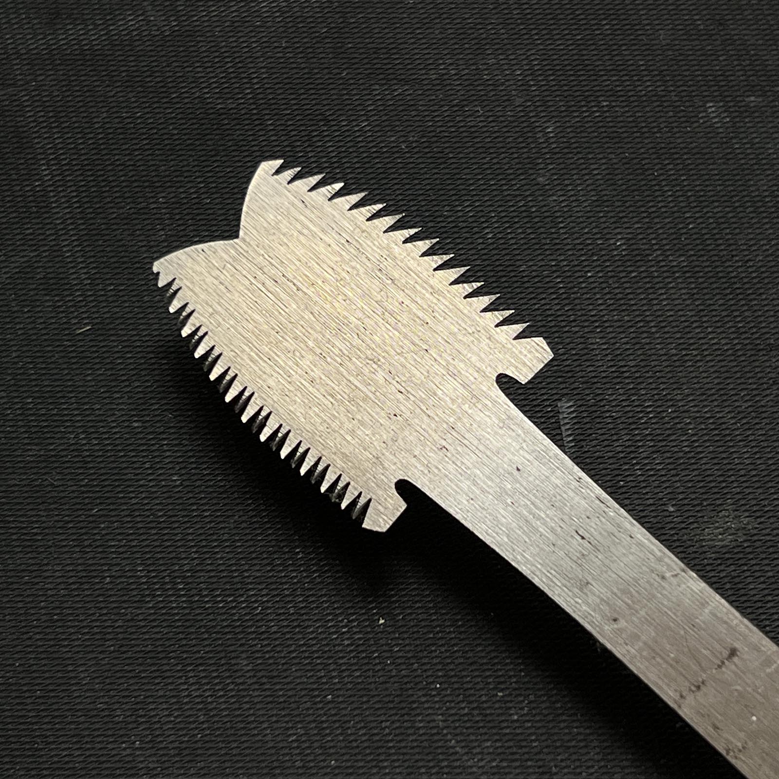 Old stock Ready to use Azebiki Nokogiri Hand made saw 掘出し物 目立て済み 畔挽き鋸 30mm