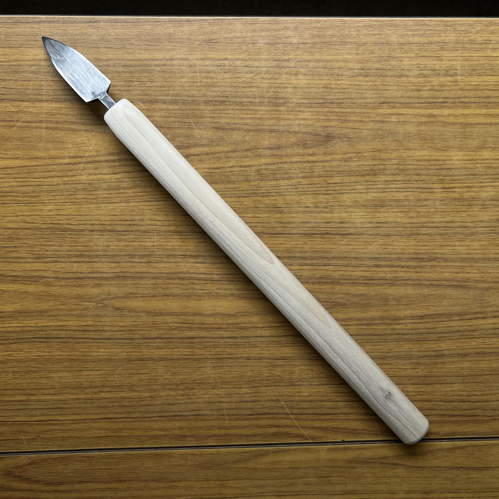 Hirotsugu small Yari Kanna Finished by Kurashige Eisuke 廣貢 槍鉋 倉重栄助仕上げ 88mm