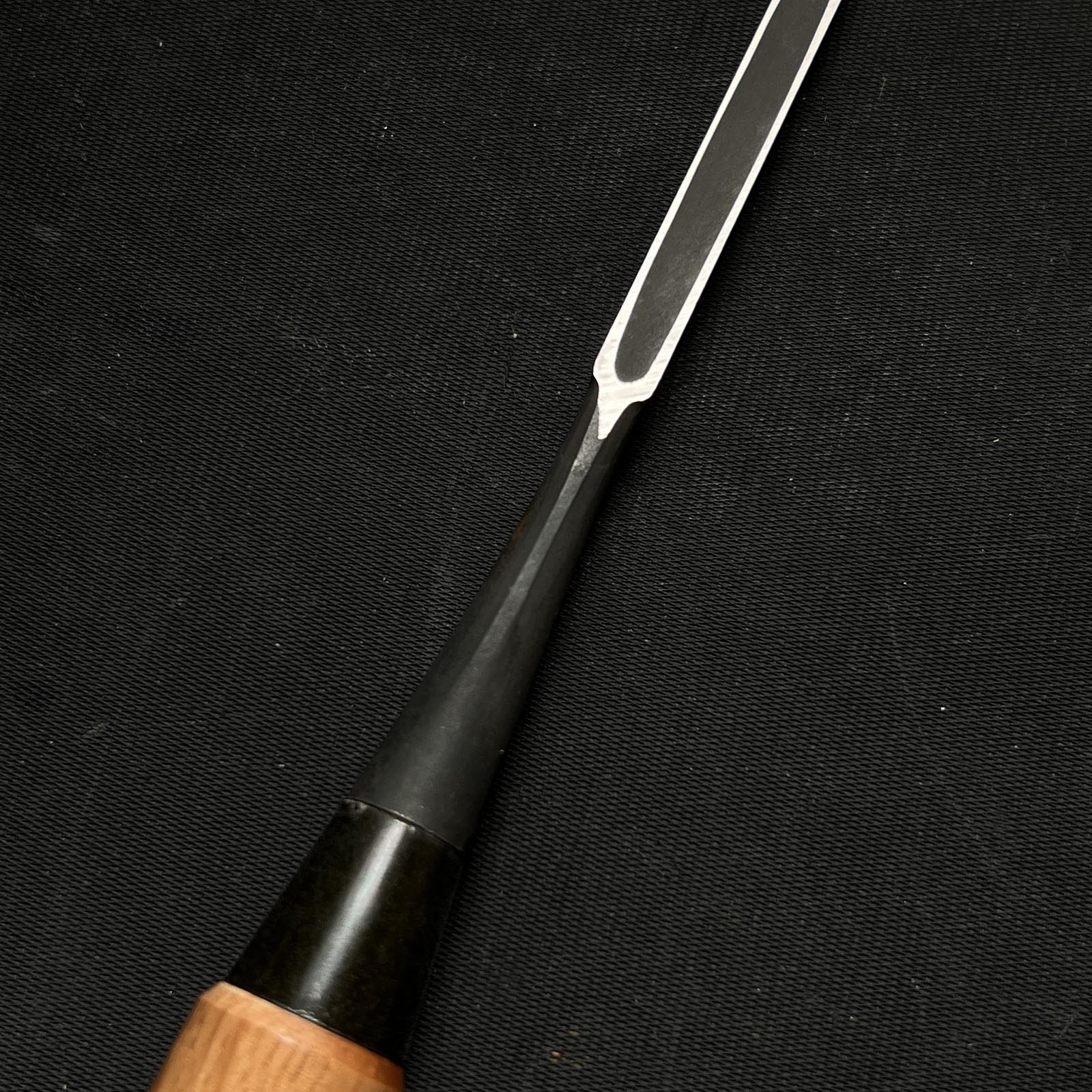 Old Stock Osakaya Bench Chisels made by Kunikei 3rd Generation 掘出し物 池田慶郎氏 三代目国慶作 問屋名 追入鑿 6mm