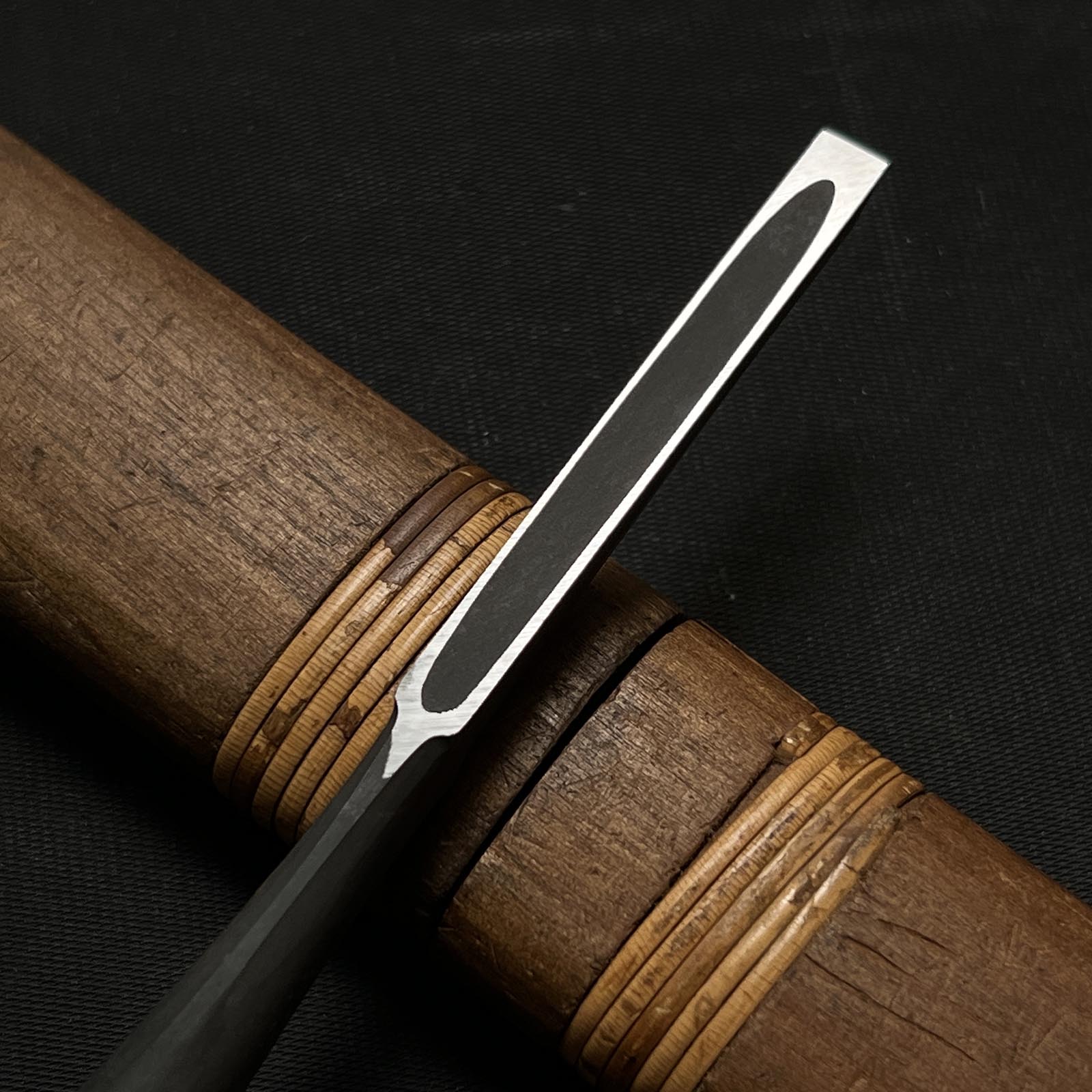 Old Stock Osakaya Bench Chisels made by Kunikei 3rd Generation 掘出し物 池田慶郎氏 三代目国慶作 問屋名 追入鑿 6mm