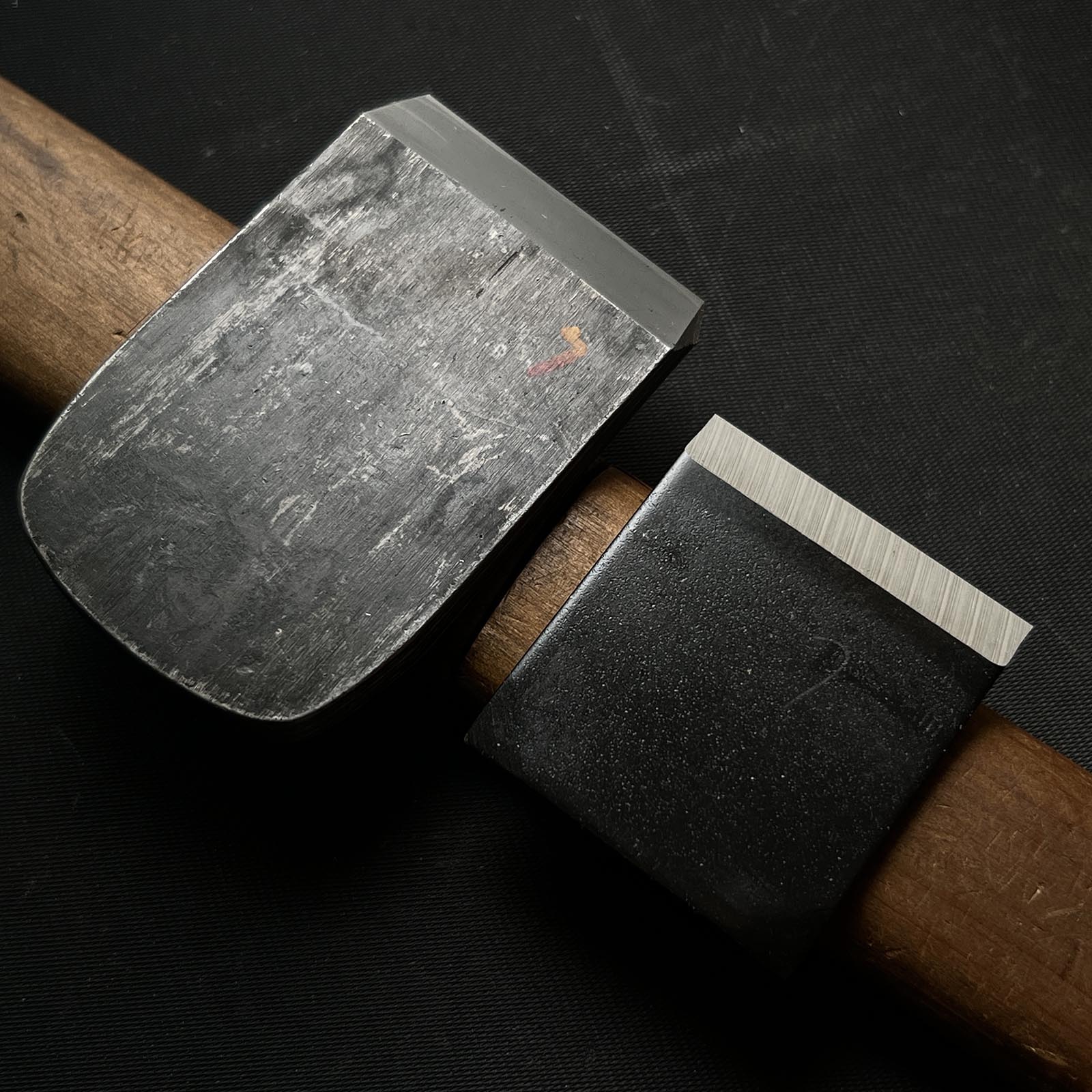 Meigoryomo Tsunesaburo Small plane (Kanna) with Super Blue steel 常三郎作 迷悟両忘 ヒナ型小鉋 48mm