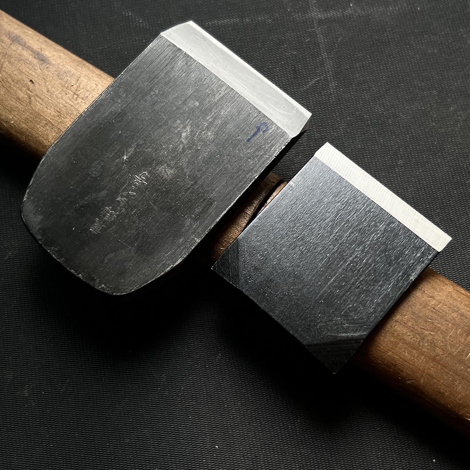 Gensui Tsunesaburo Small plane (Kanna) with Togohagane No.0 steel 常三郎作 元帥 東郷鋼0号 小鉋 8mm