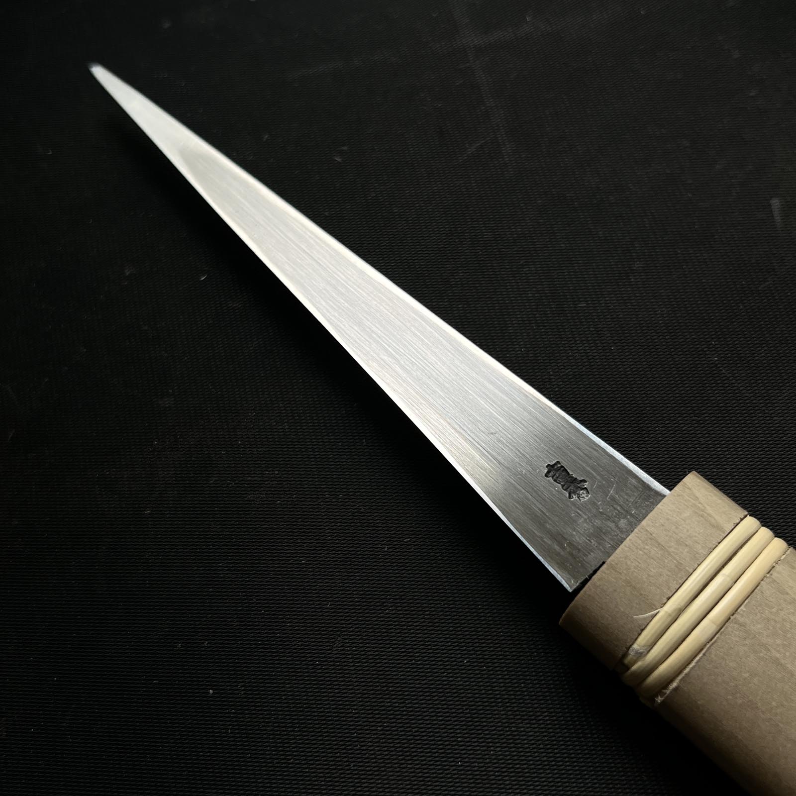 Yoshihede Kuri Kokatana (Carving tools) Right Hand  吉秀 白紙鋼 繰り小刀 右 130mm